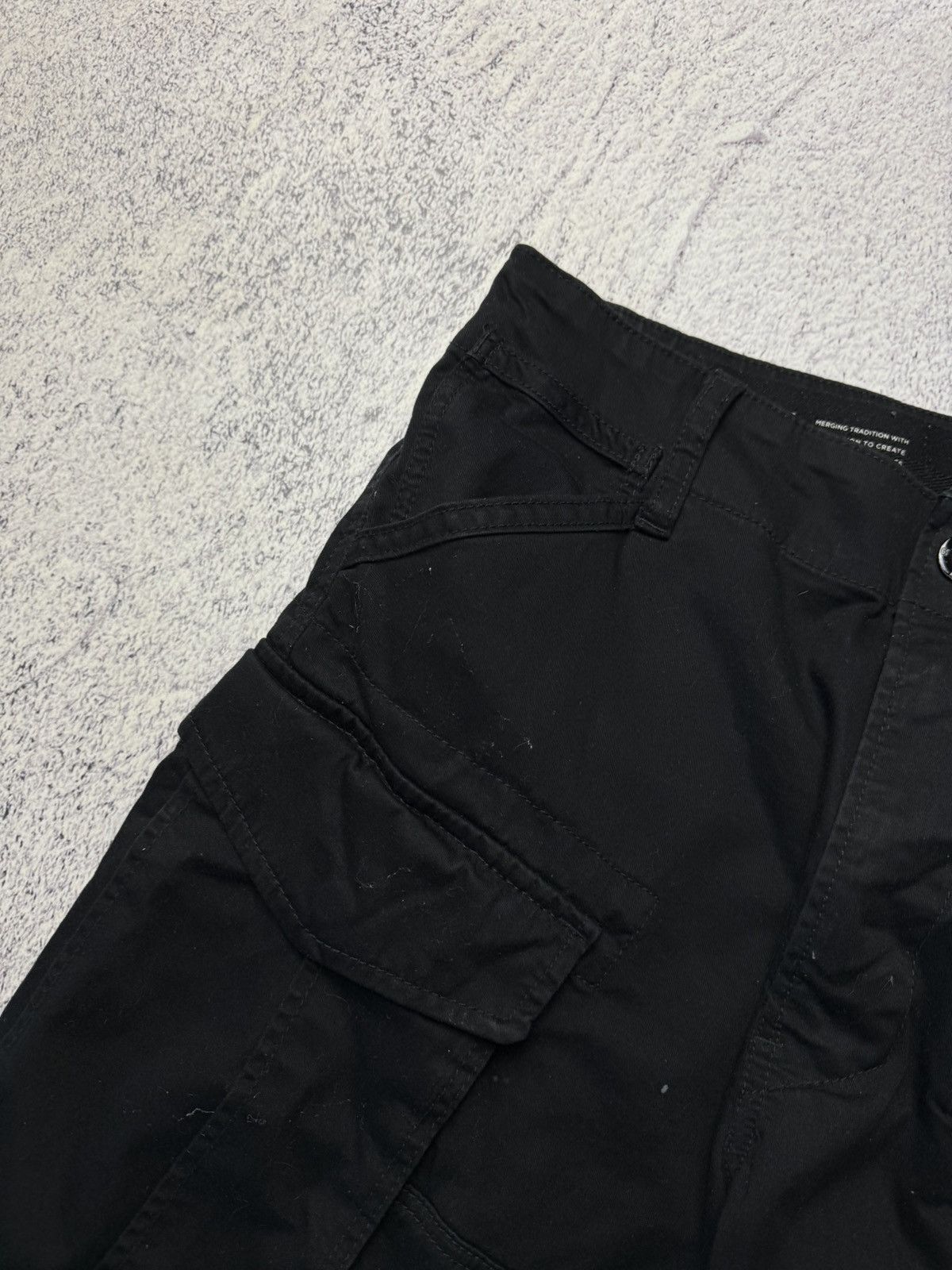 G-Star Mens Vintage G Star Raw Cargo Shorts rare army Y2K Size US 28 / EU 44 - 6 Thumbnail