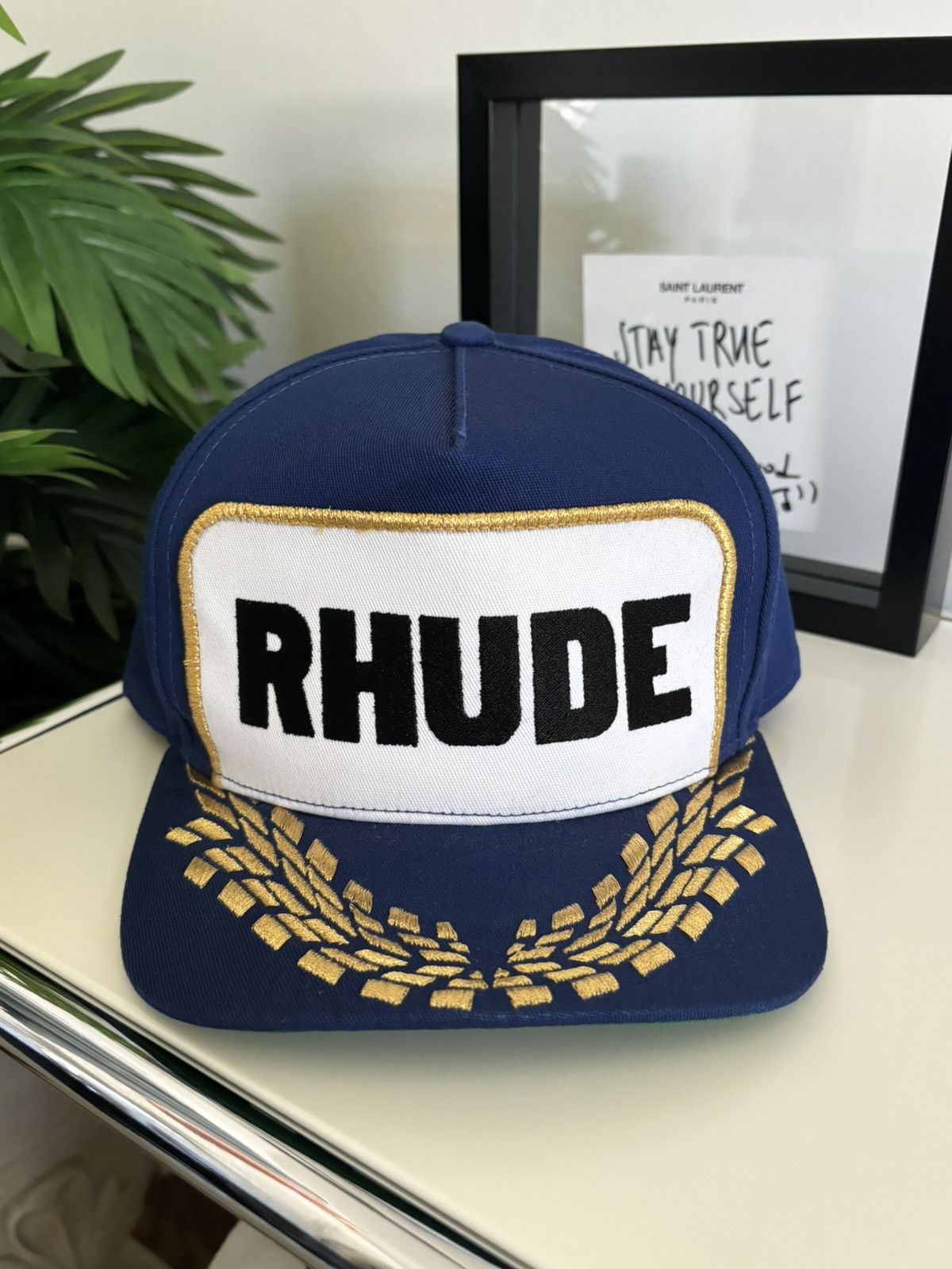Rhude RHUDE “ RACING F1 PODIUM” HAT Size ONE SIZE - 6 Thumbnail