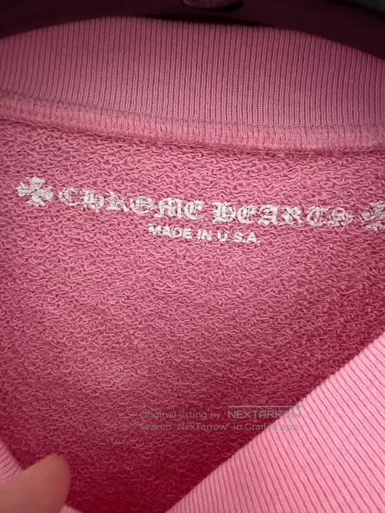 Chrome Hearts CHROME HEARTS Size M Pink sweater Size US M / EU 48-50 / 2 - 3 Thumbnail