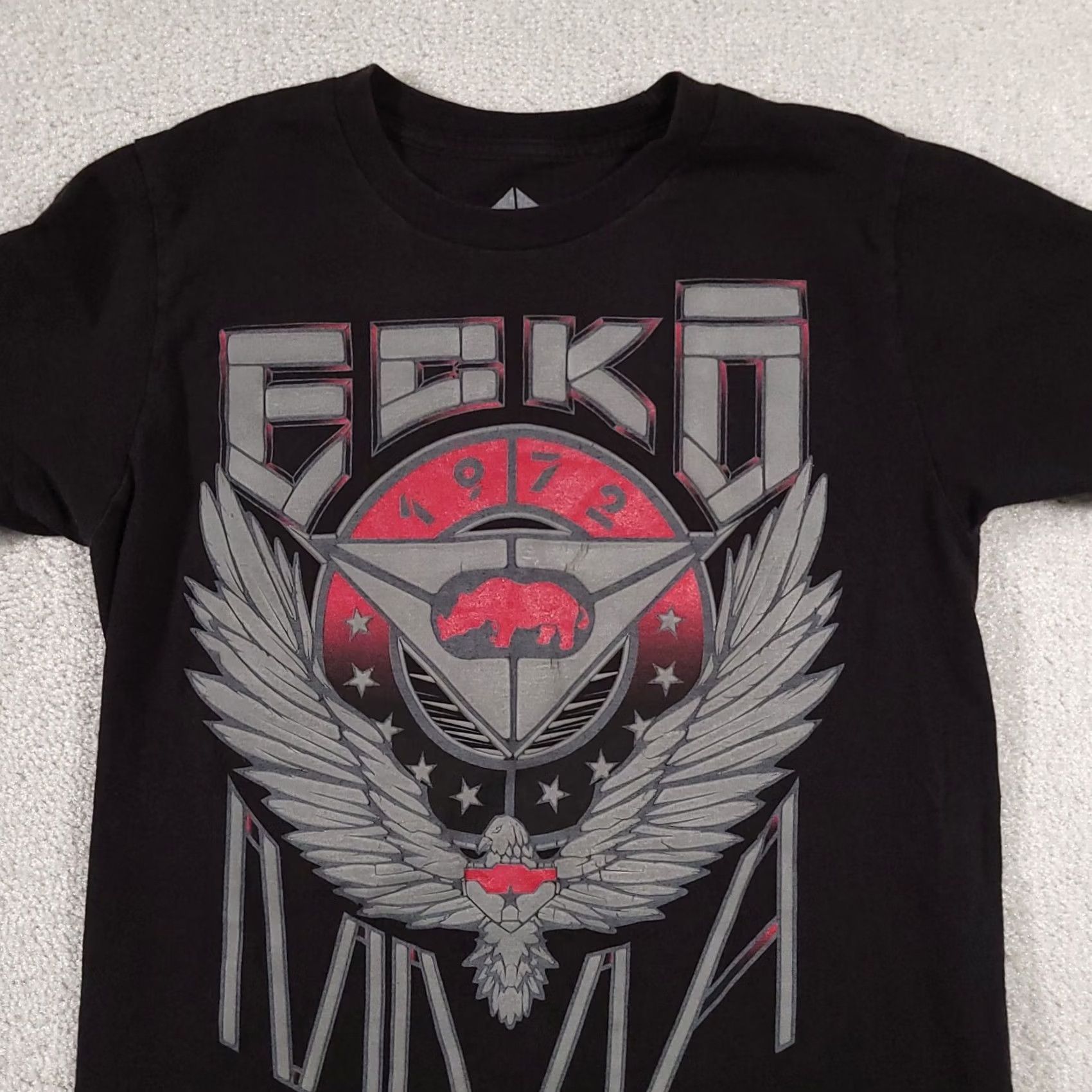 Ecko Unltd. Ecko Unltd. Unlimited MMA T Shirt Mens Small Black Double Sided Grunge Size US S / EU 44-46 / 1 - 3 Thumbnail