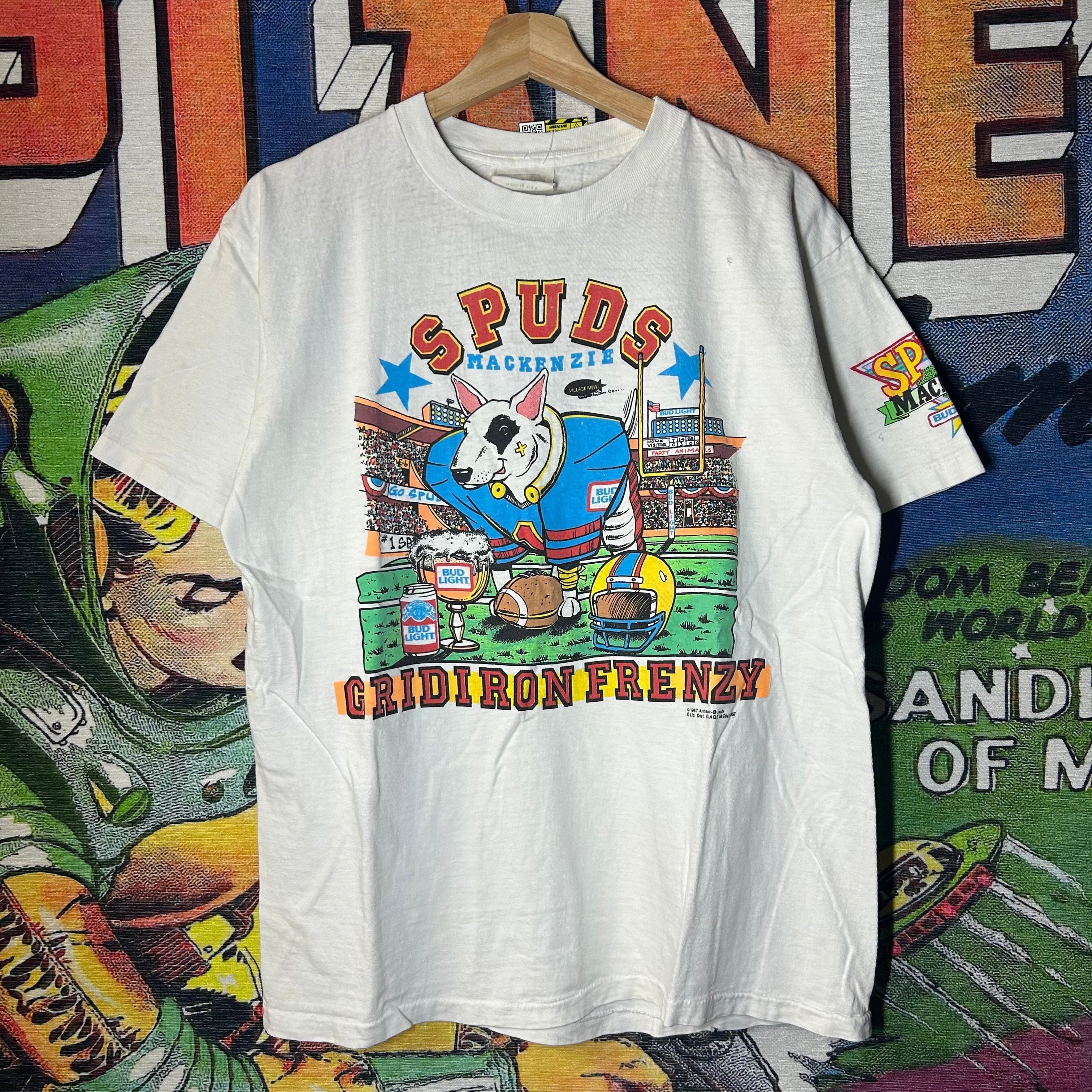 Vintage Vintage 90s Bud Light Spuds Mackenzie Tee Size XL Size US XL / EU 56 / 4 - 1 Thumbnail