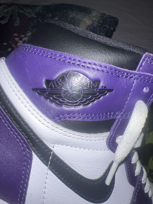Nike Jordan 1 court purple 2 0 Grailed