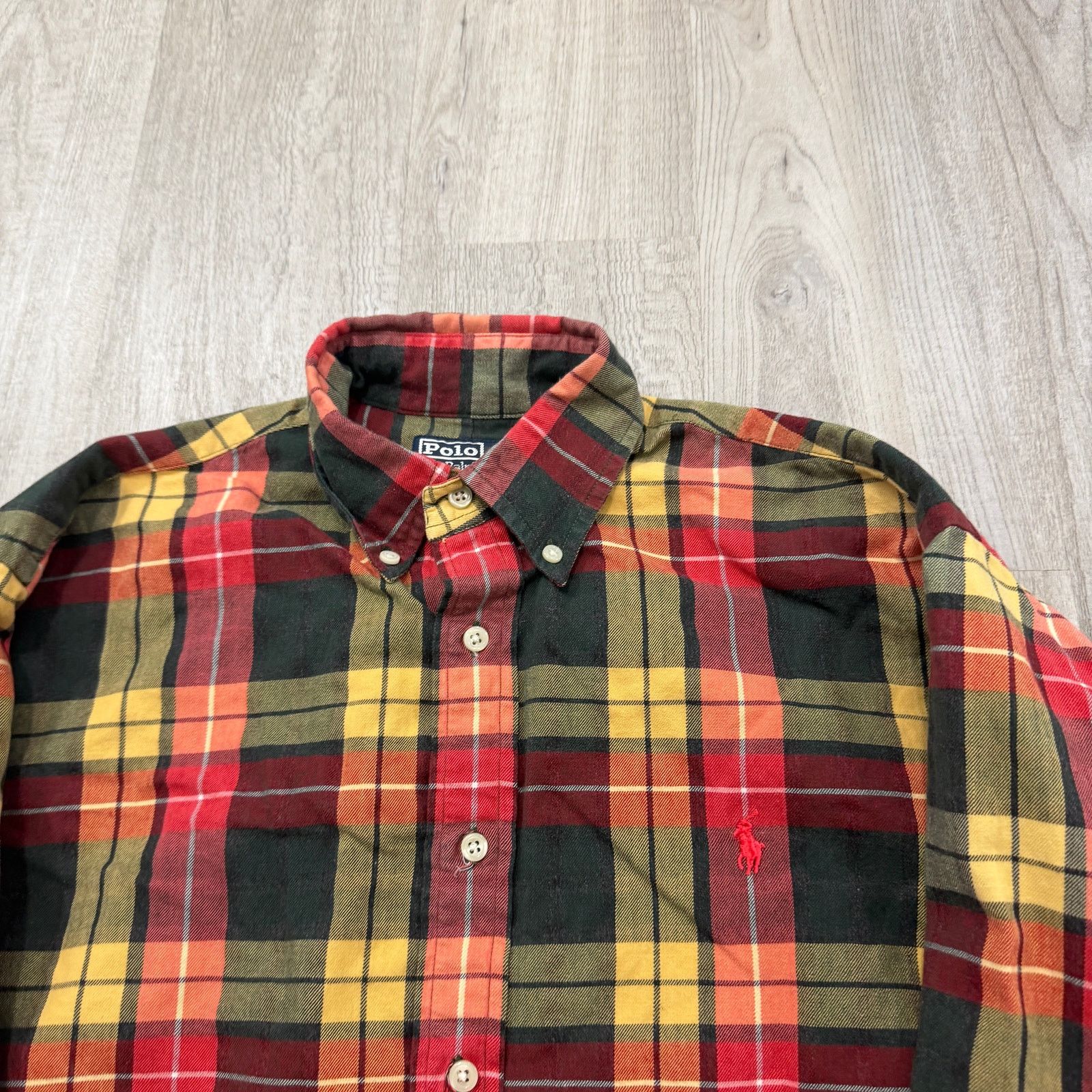 Polo Ralph Lauren Vintage Polo Ralph Lauren Yarmouth Shirt Medium Flannel Size US M / EU 48-50 / 2 - 3 Thumbnail