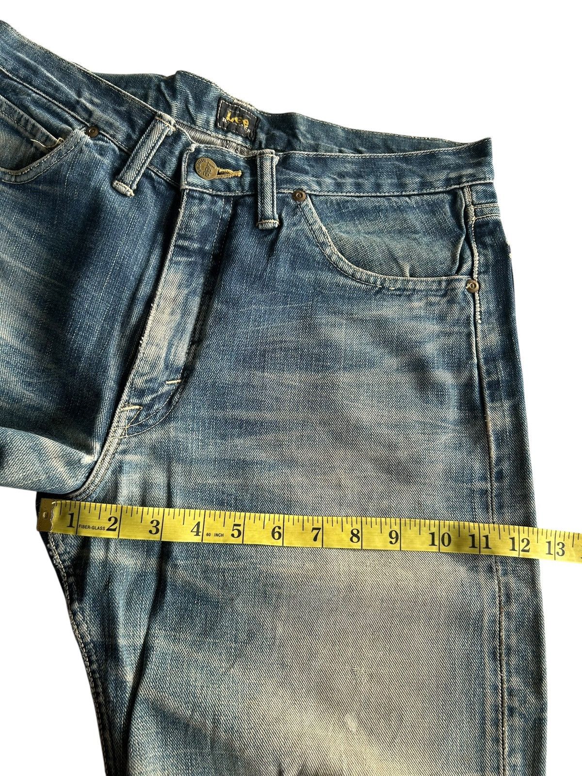 Kapital Vintage Lee Selvedge Japanese Brand Distressed Denim Jeans Size US 31 - 21 Thumbnail