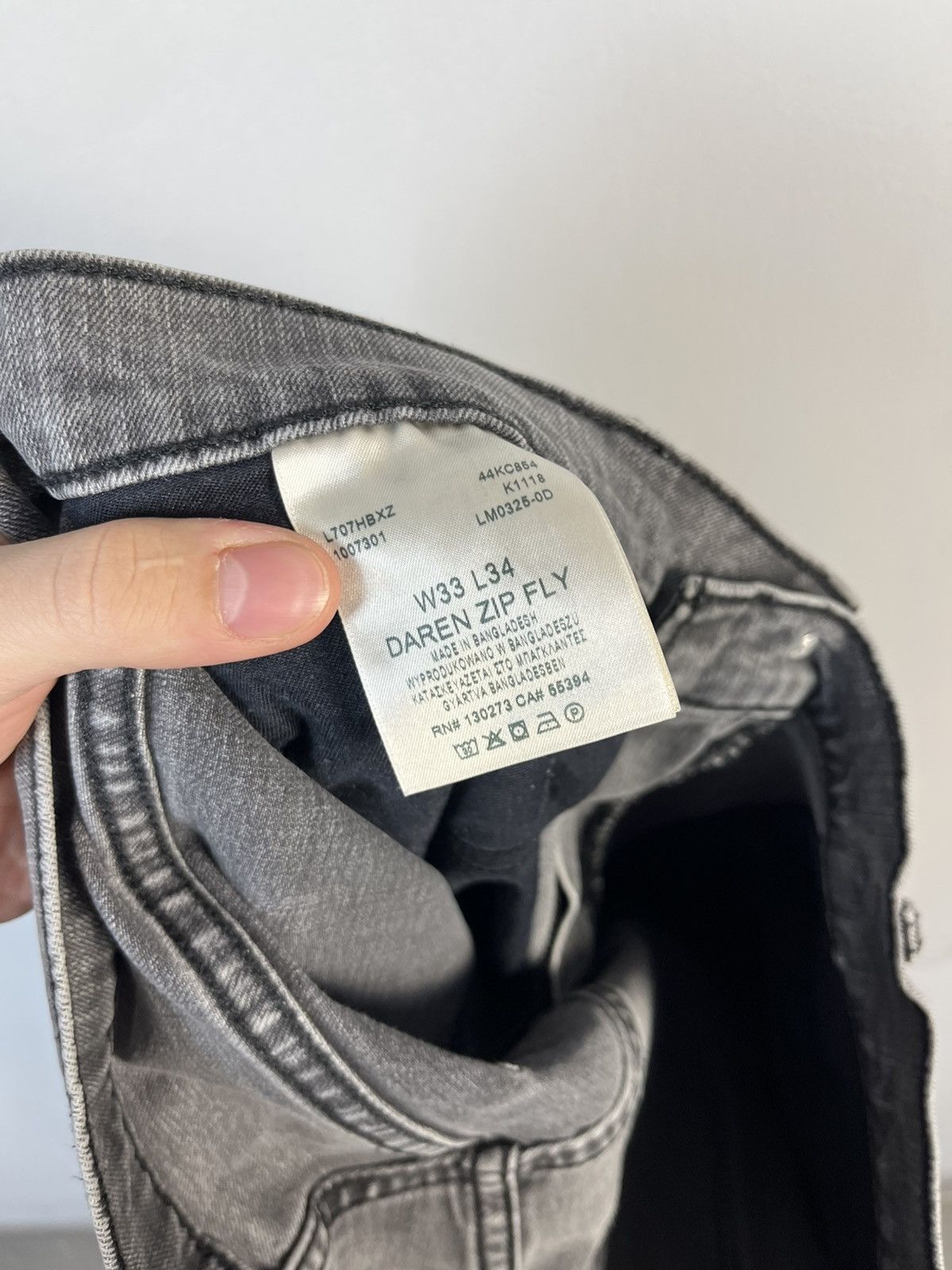 Lee × Vintage LEE Daren Zip Fly Vintage Straight Denim Jeans Size US 33 - 10 Thumbnail