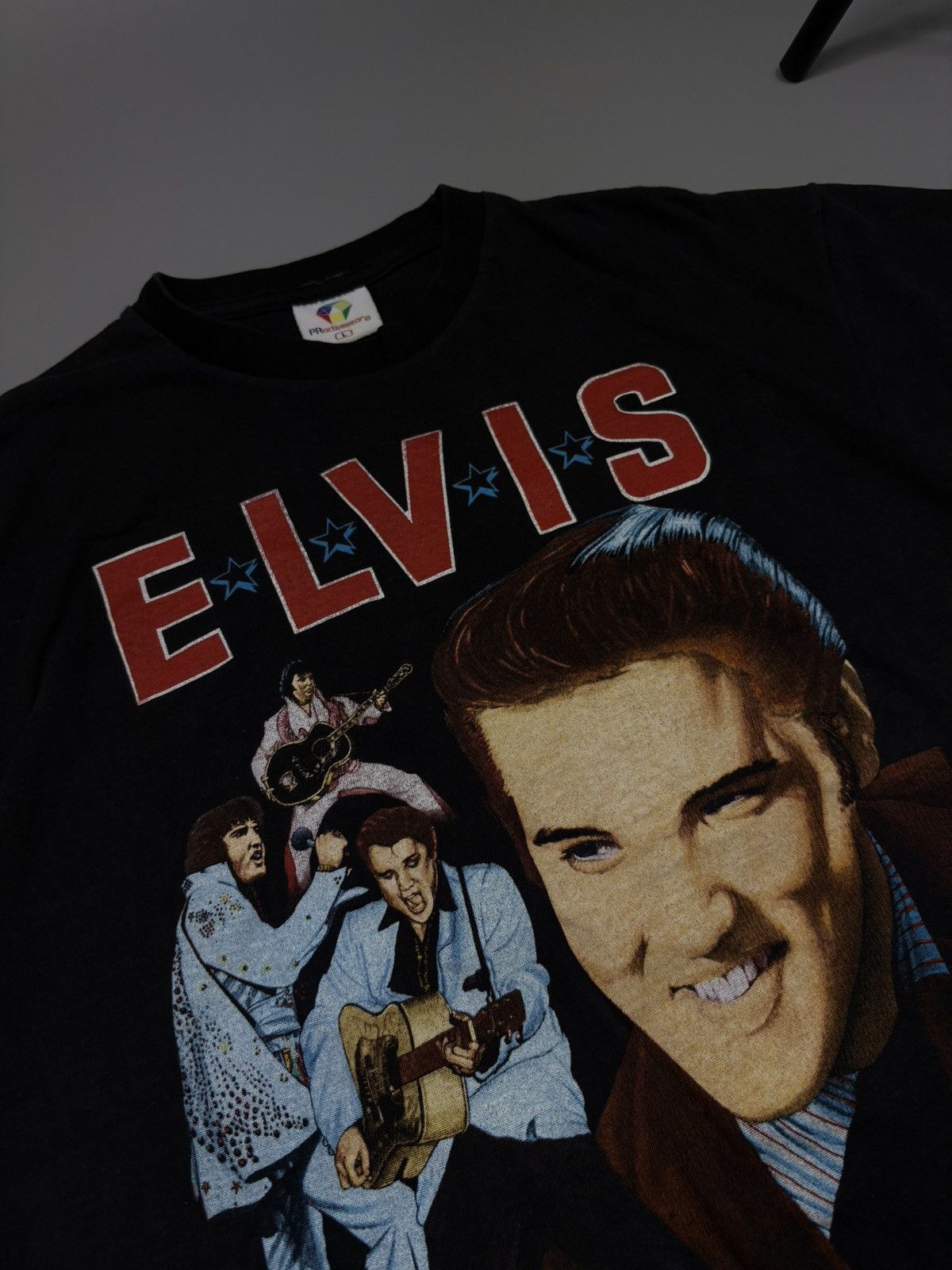 Band Tees Vintage Band Tee 90’s Elvis Presley Portreits Photo T-shirt Size US L / EU 52-54 / 3 - 4 Thumbnail