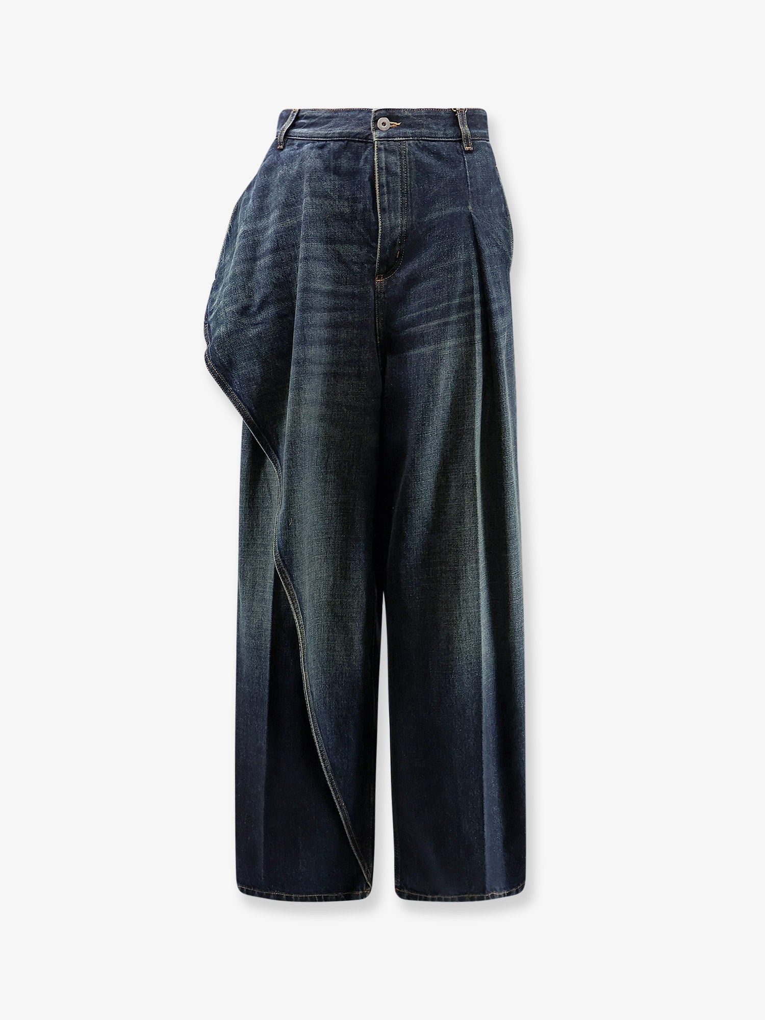 Dior Draped Flared Jeans Size 28" / US 6 / IT 42 - 1 Thumbnail
