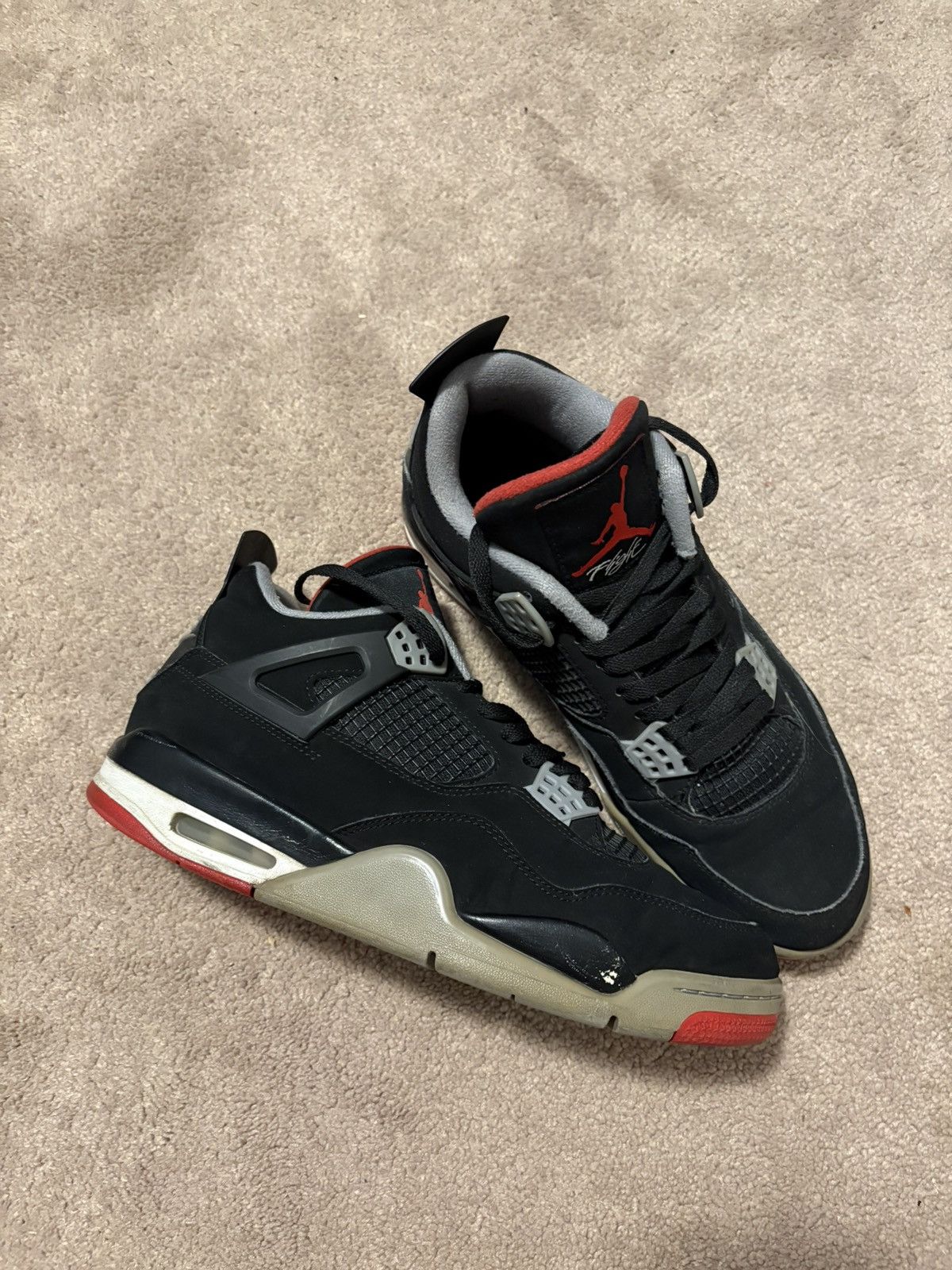 Nike Air Jordan 4 Retro “Bred” 2012 Size US 9.5 / EU 42-43 - 1 Thumbnail