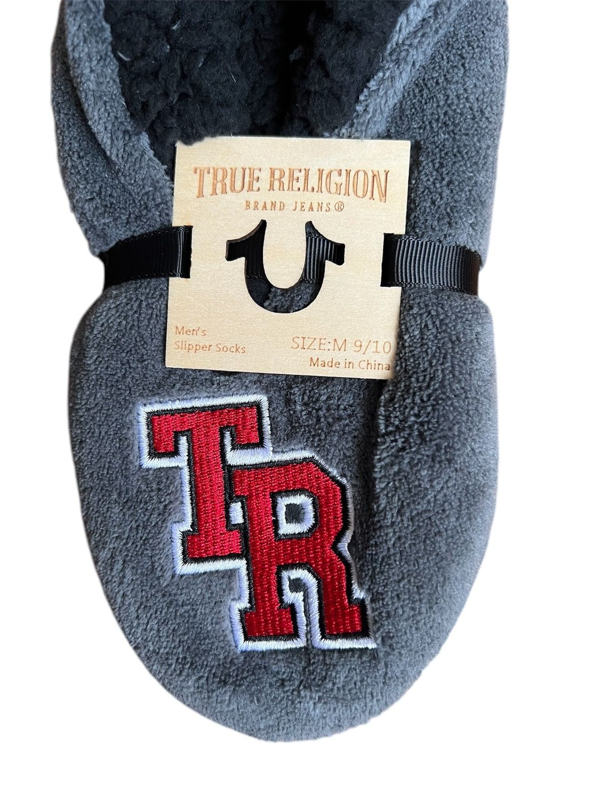 Designer × Other × True Religion Authentic True Religion Slipper Socks Unisex M 9/10 Size US 9 / EU 42 - 1 Thumbnail