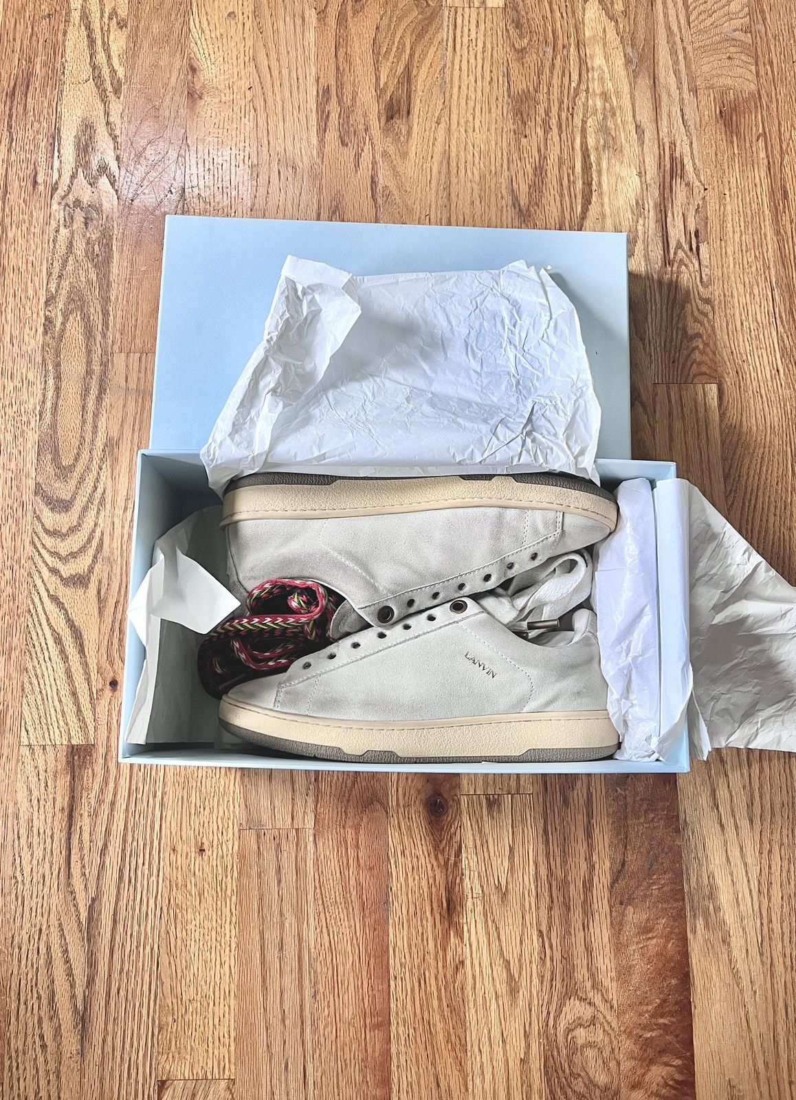 Future × Lanvin LANVIN lite curb low top sneakers Size US 10 / EU 43 - 4 Thumbnail