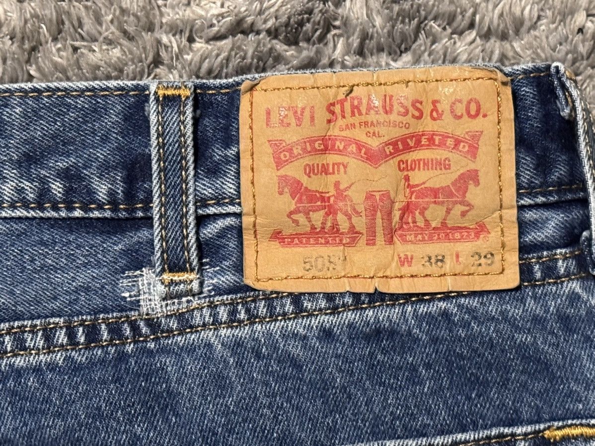 Levi's × Levi's Vintage Clothing Vintage Levis 505 Size 36x29 Distressed Hem Red Tag 90s Y2K Size US 36 / EU 52 - 9 Thumbnail