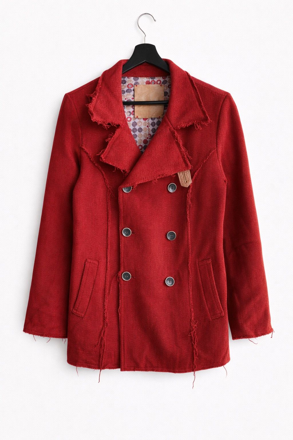 Hysteric Glamour Vintage Glamour Chic Distressed Red Double-Breasted Jacket Size M / US 6-8 / IT 42-44 - 1 Thumbnail