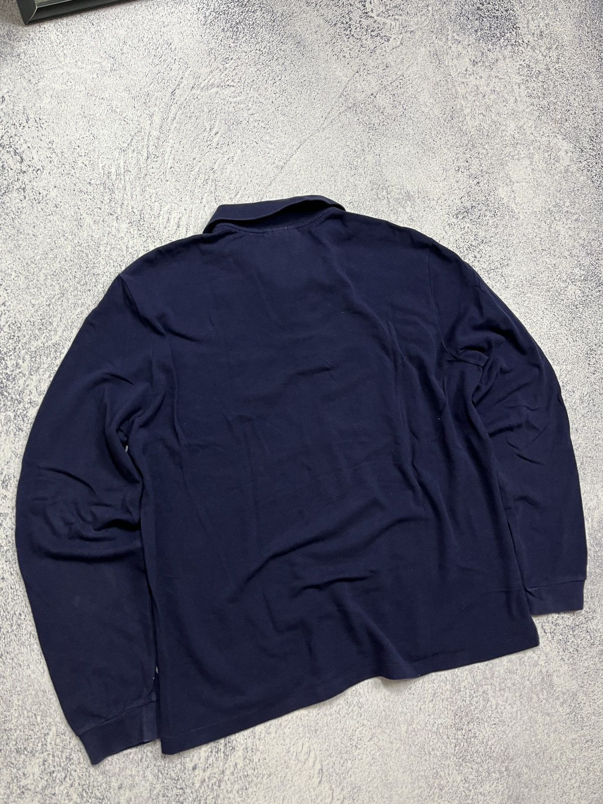 Lacoste × Vintage Lacoste Y2k Longsleeve Rugby Polo Shirt Chief Keef Size US XL / EU 56 / 4 - 14 Thumbnail