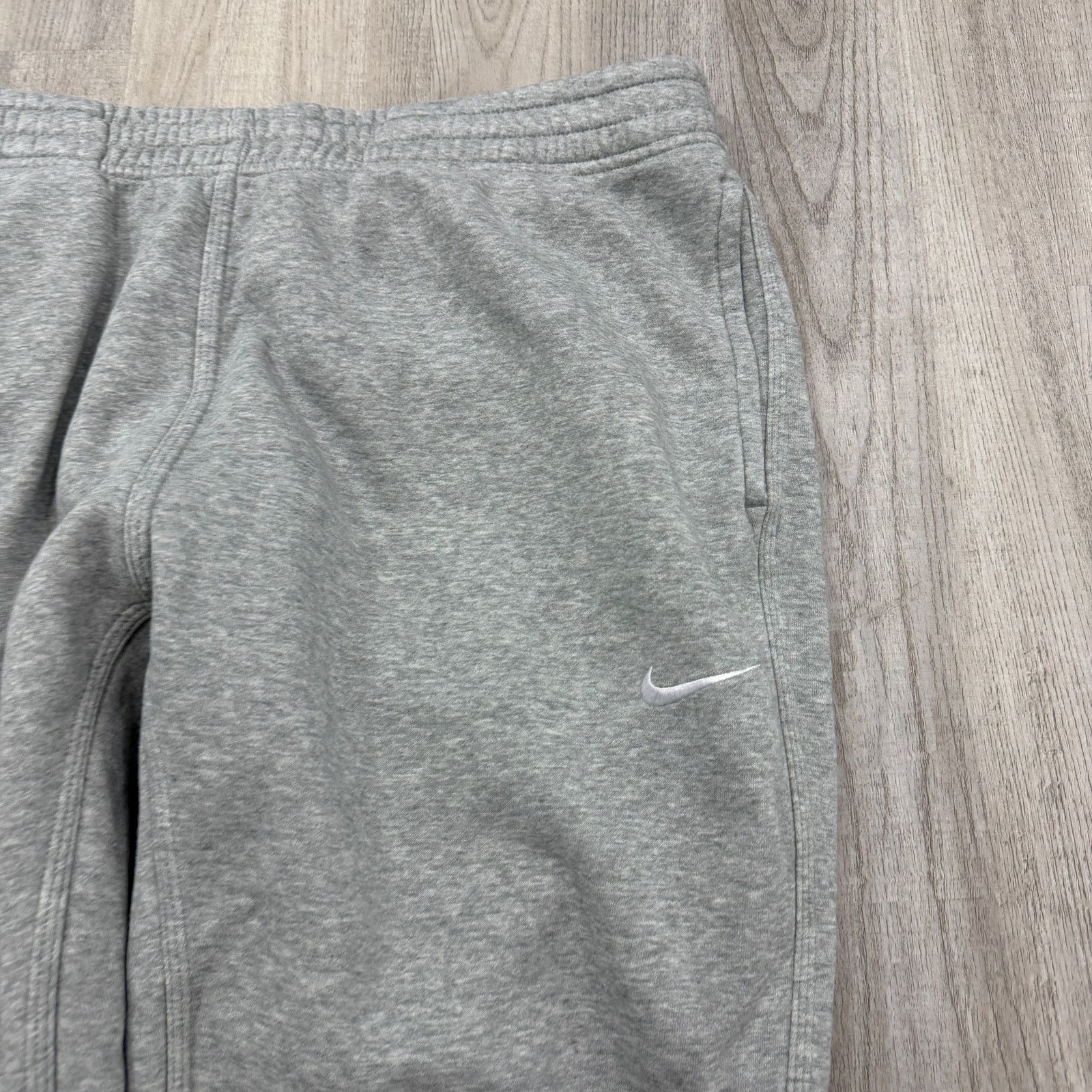 Nike Nike Club Fleece Jogger Sweatpants Men's 2XL Heather Grey Size US 40 / EU 56 - 3 Thumbnail