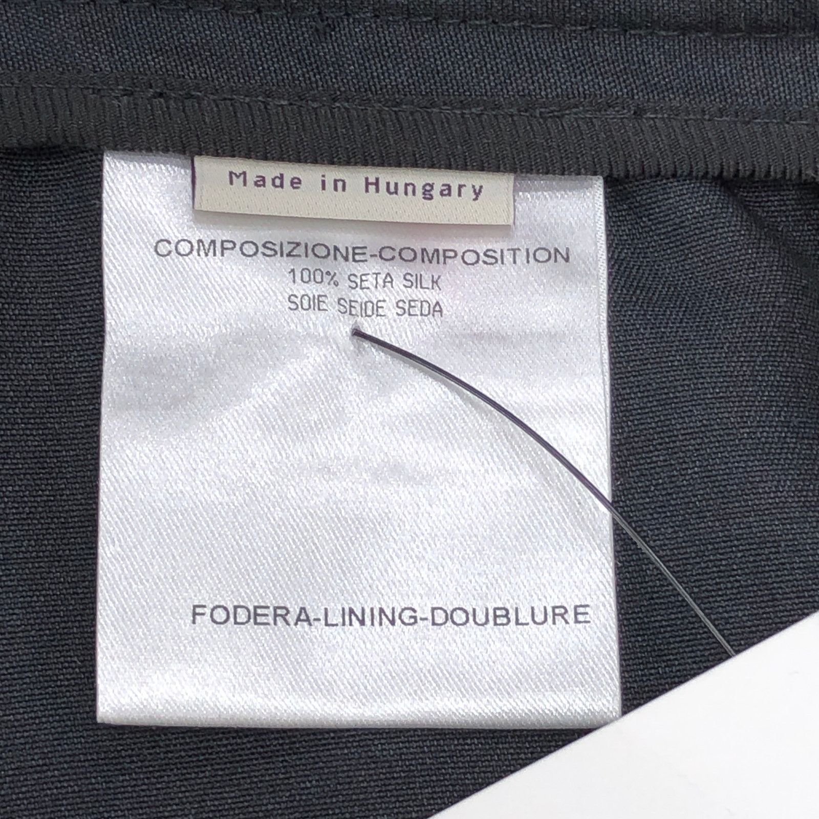 Stella McCartney Stella McCartney Size 44 US 10 Skort Side Zip Black Size 32" / US 10 / IT 46 - 16 Thumbnail