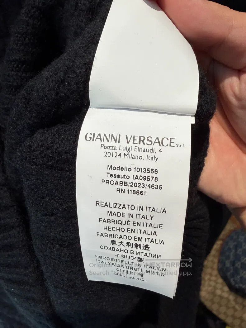 Versace Versace Classic Medusa wool sweater knit Size US M / EU 48-50 / 2 - 4 Thumbnail