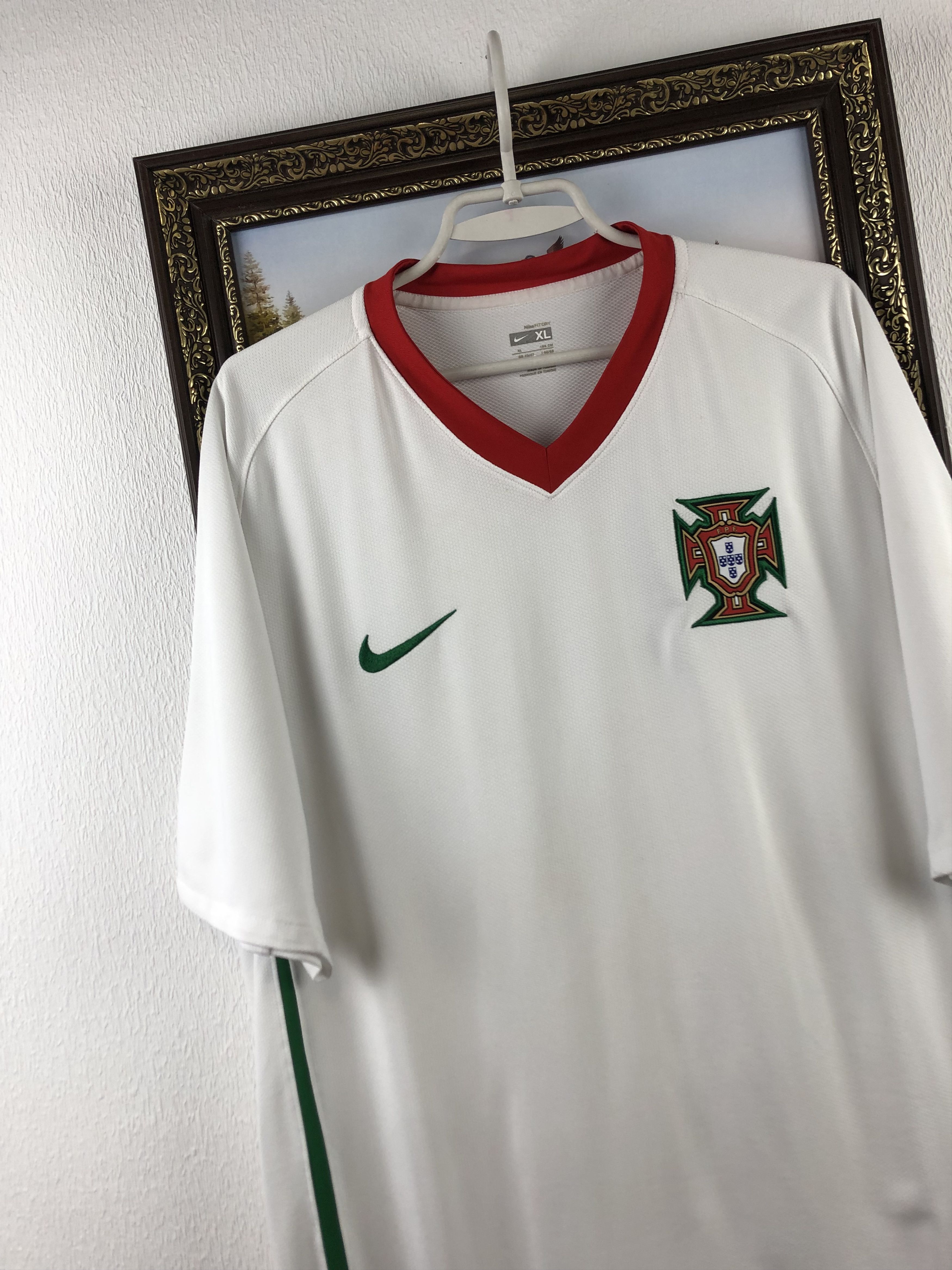 Nike Portugal football shirt Soccer Nike Jersey Trikot Tee Hype Size US XL / EU 56 / 4 - 3 Thumbnail