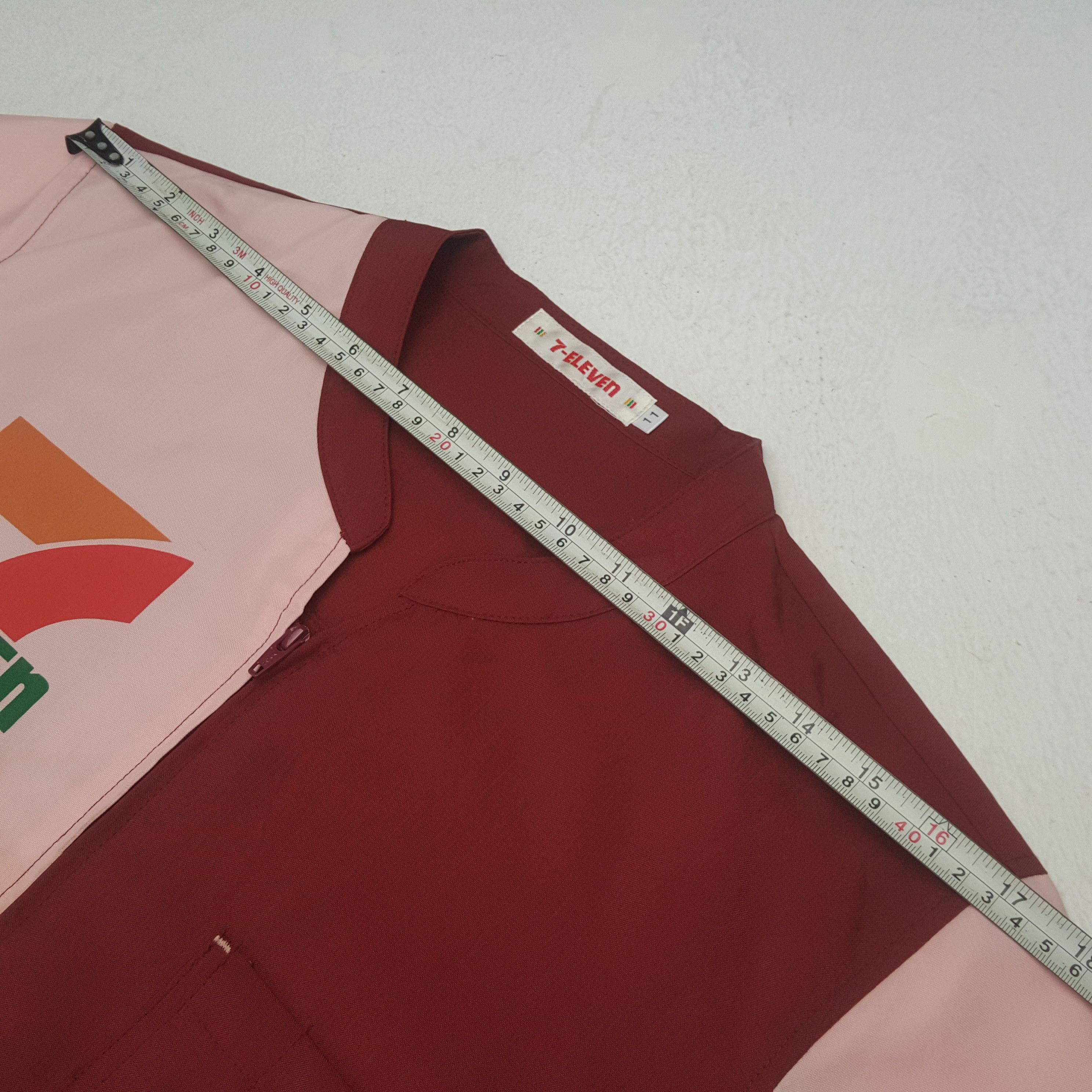 Japanese Brand × Vintage Vintage 7-ELEVEN Japan Workers Uniform Shirt Jacket C285N2 Size US M / EU 48-50 / 2 - 11 Thumbnail