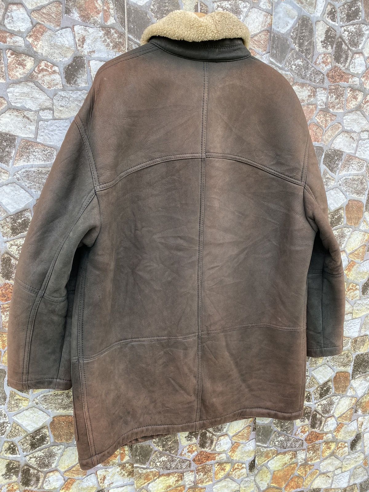 If Six Was Nine × Le Grande Bleu (L.G.B.) Antonovich Genuine Sheep Leather Coat Jacket Men Size US XL / EU 56 / 4 - 13 Thumbnail