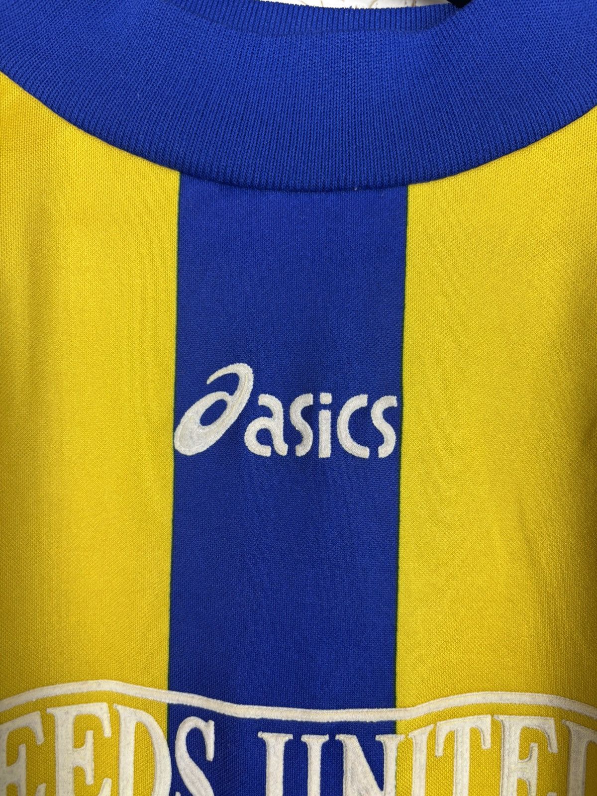 Asics Asics Leeds United 1993/95 Training Kit? Long Sleeve Jersey Size US L / EU 52-54 / 3 - 4 Thumbnail
