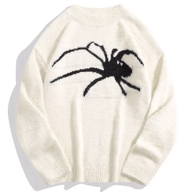 Japanese Brand × Vintage Retro punk super soft spider premium mohair sweater jumper Size US L / EU 52-54 / 3 - 6 Thumbnail
