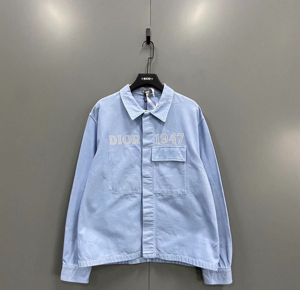 Dior Dior Letter Logo Embroidered Jacket Shirt J41 Size US L / EU 52-54 / 3 - 1 Thumbnail