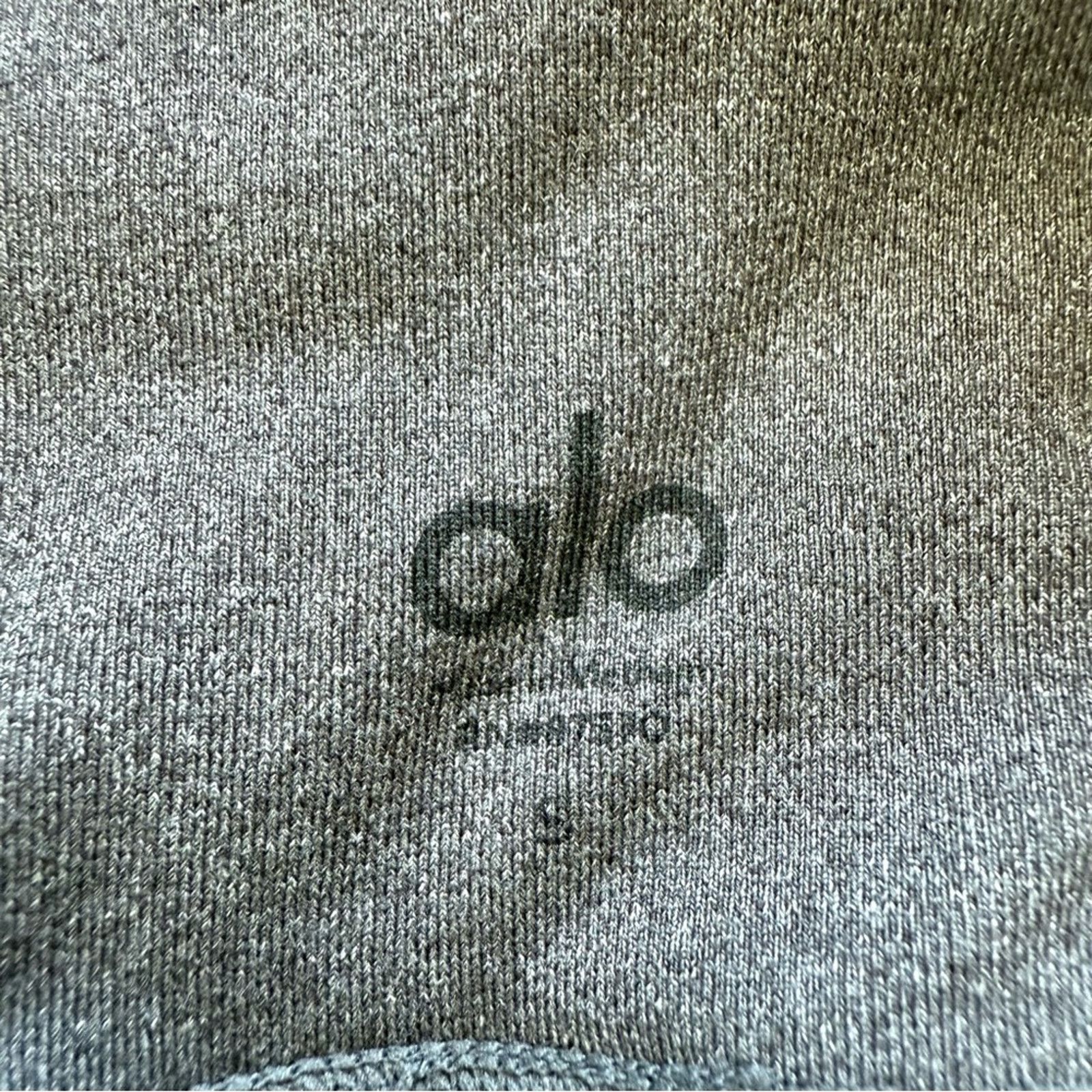 Alo Yoga ALO Yoga women moto leggings heather grey size S Retail 128 Size 28" / US 6 / IT 42 - 6 Thumbnail