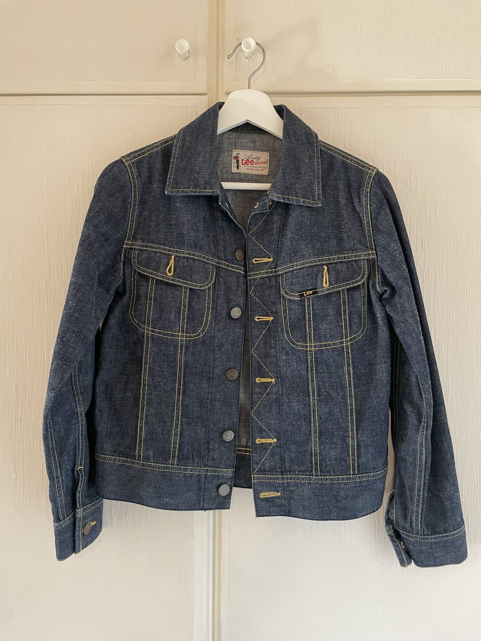 Lee Lee Riders Lady Denim Jacket Size S / US 4 / IT 40 - 1 Thumbnail