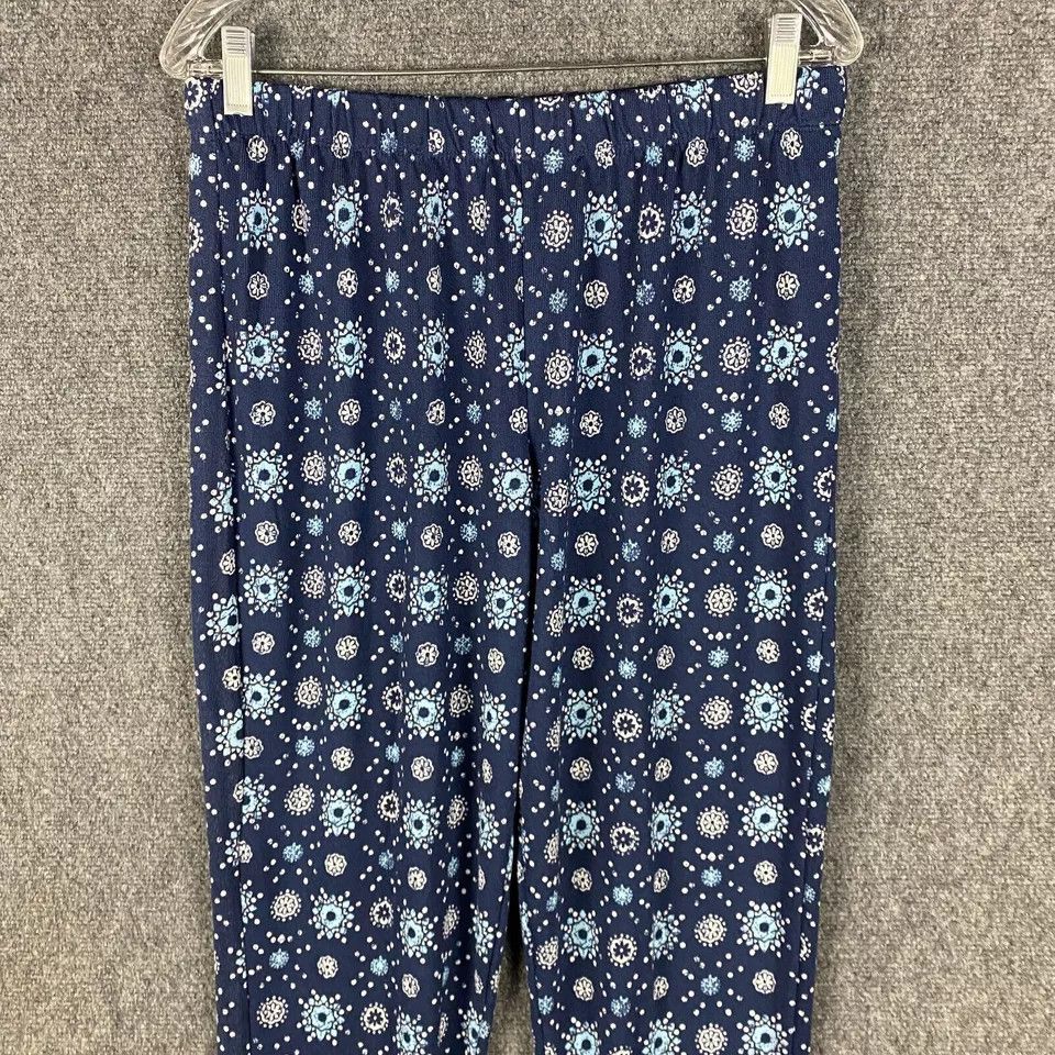 Other Cuddl Duds Pajama Pants Women's Medium Pull On Christmas M Size 34" / US 12 / IT 48 - 2 Thumbnail