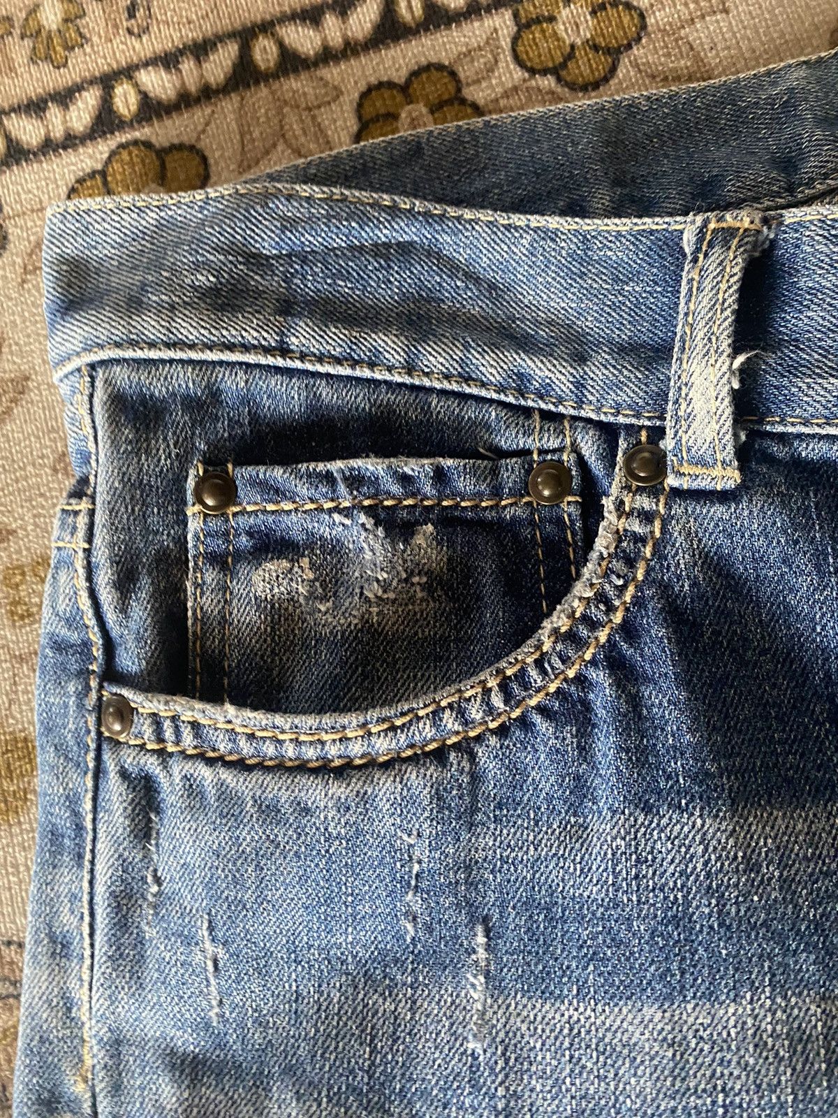 Japanese Brand × LOWRYS FARM × Vintage Vintage Japanese Brand Lowrys Farm Distressed Denim Size US 30 / EU 46 - 4 Thumbnail