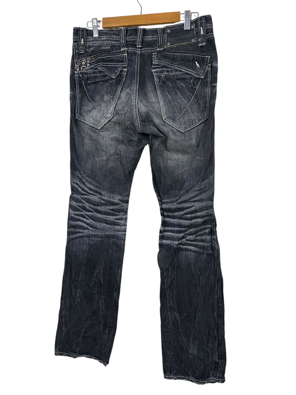 If Six Was Nine Army of no! Collection 2008/09 punk denim distressed Size US 32 / EU 48 - 9 Thumbnail