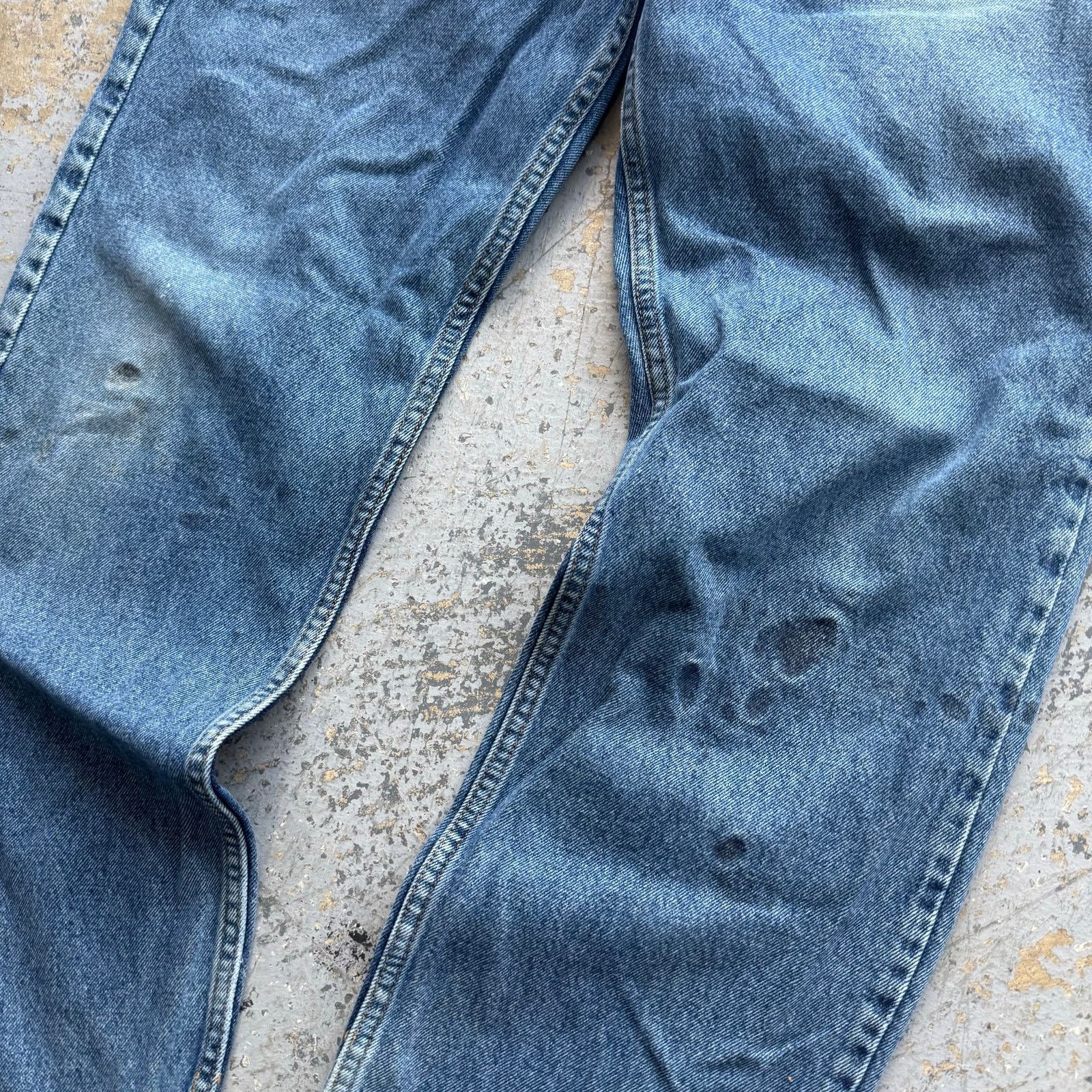Levi's 90’s Levi’s OrangeTab 505 Straight Leg Jeans Made In USA Size US 35 - 5 Thumbnail