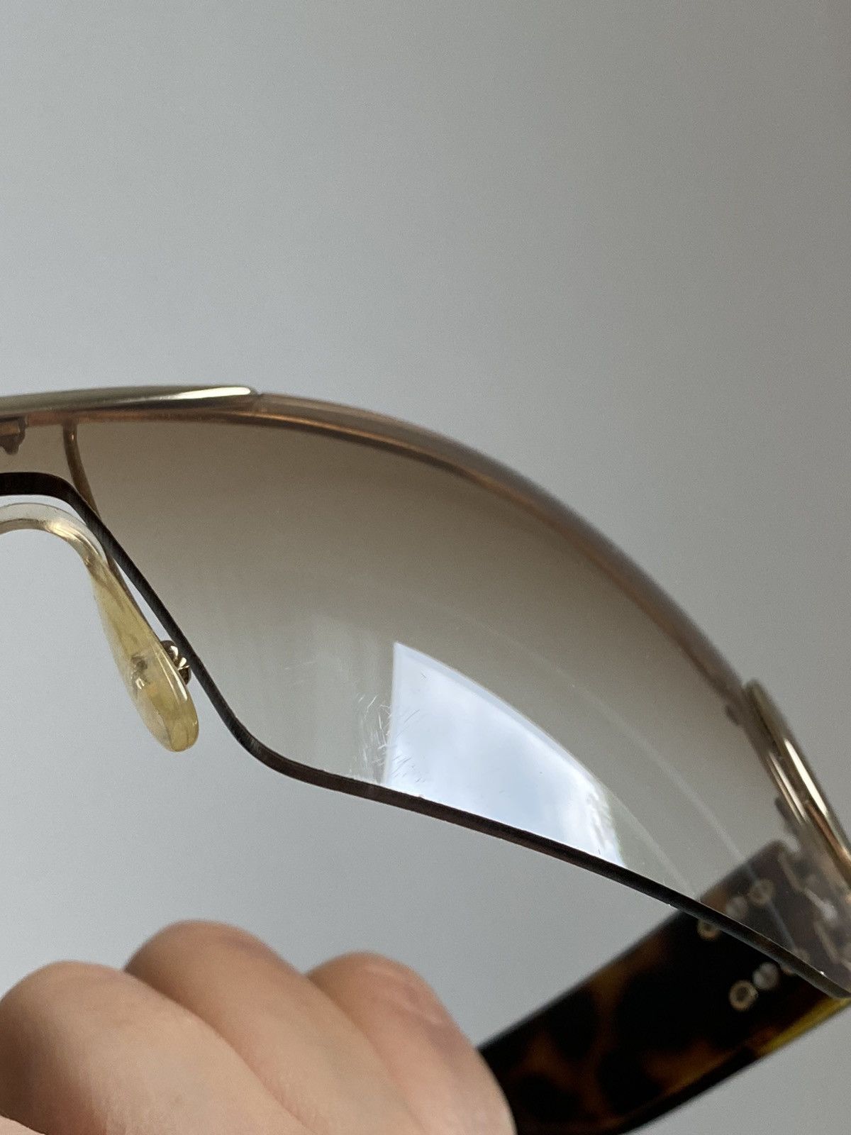 Dior Vintage Dior sunglasses mask shield DIOR AIRSPEED 1 AVDYP Size ONE SIZE - 13 Thumbnail