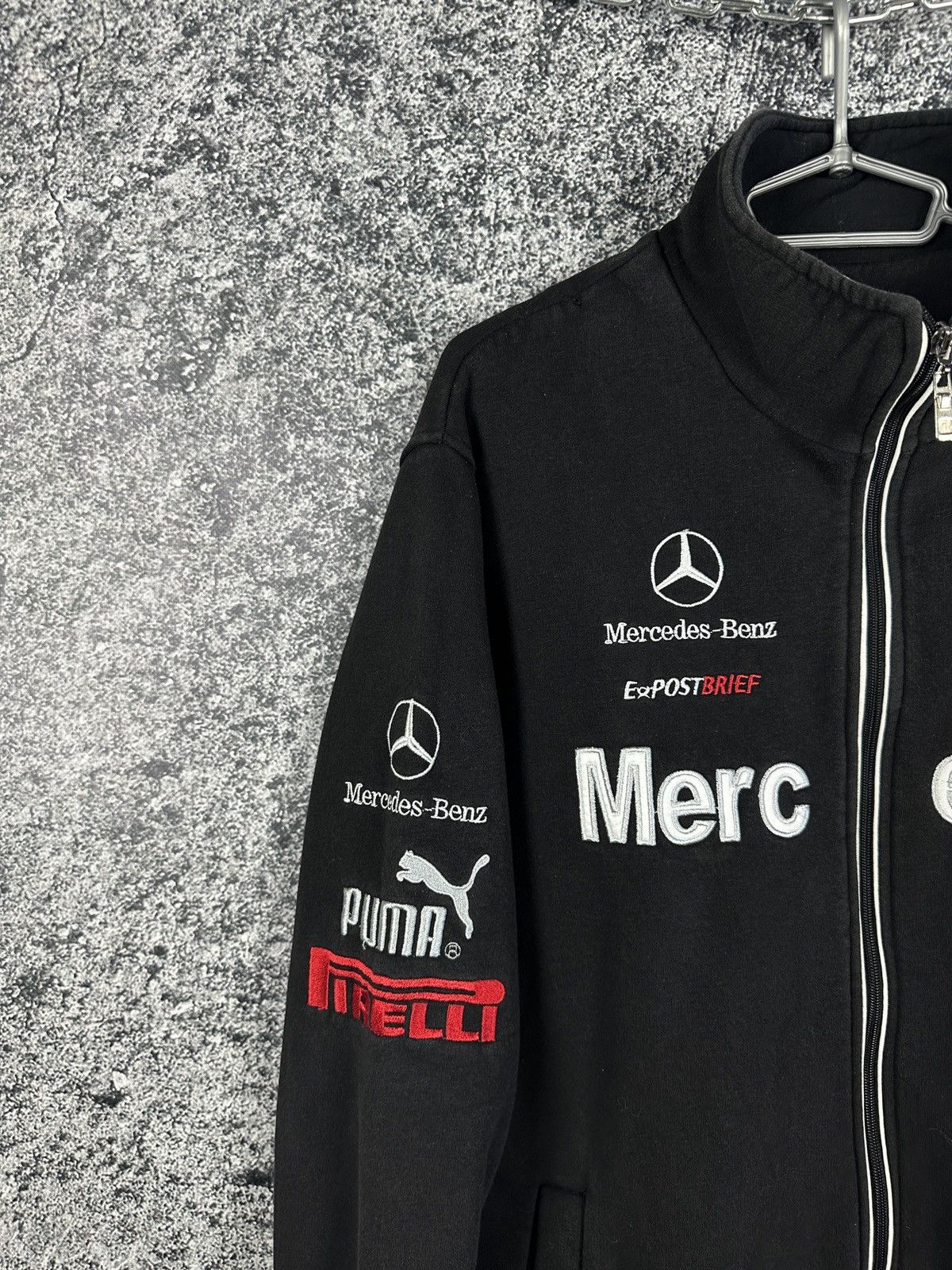 Mercedes-Benz Formula 1 Mercedes Benz Petronas Racing Jacket Vintage F1 Size US L / EU 52-54 / 3 - 4 Thumbnail