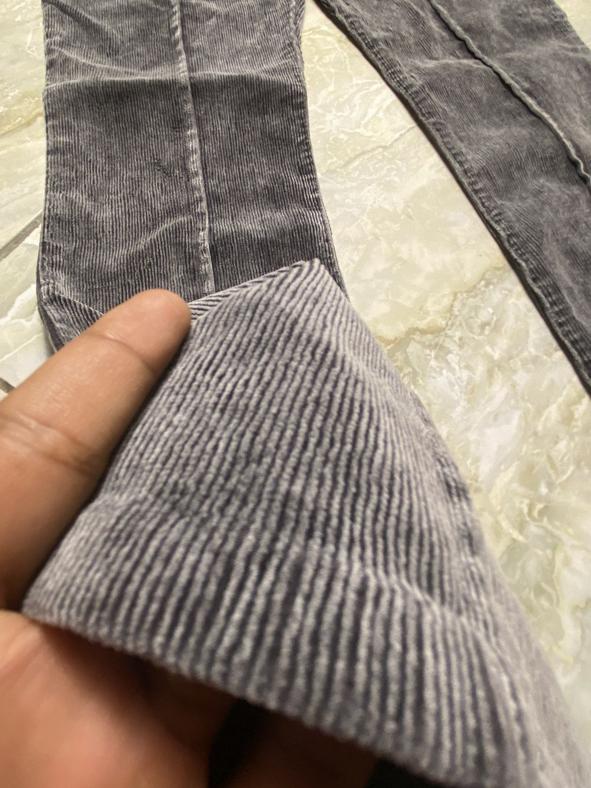 If Six Was Nine 5TH STREET Flare Corduroy Pants Size 30" / US 8 / IT 44 - 15 Thumbnail