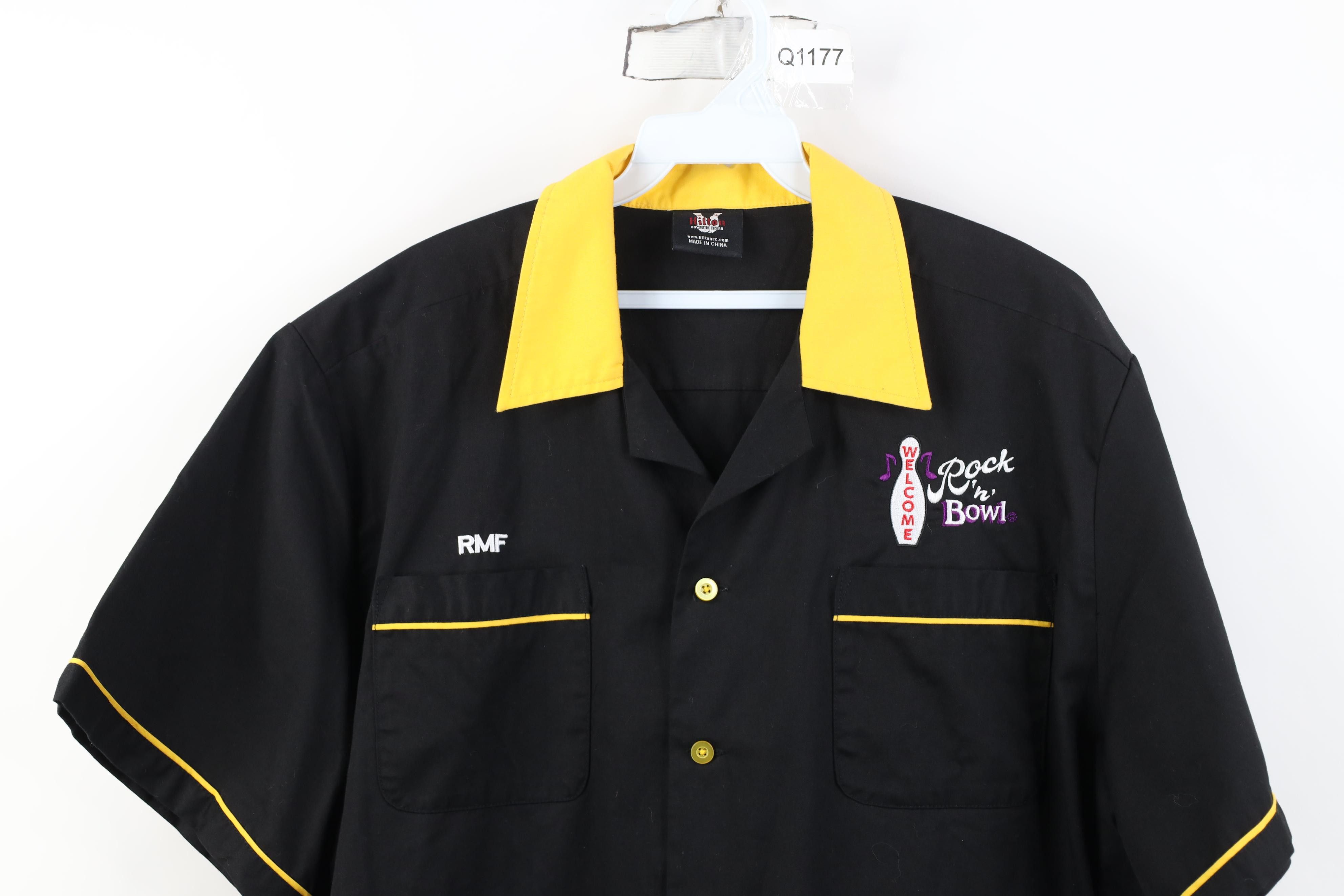 Vintage Vintage 90s Y2K Rockabilly Bowl New Orleans Bowling Shirt Size US L / EU 52-54 / 3 - 2 Thumbnail