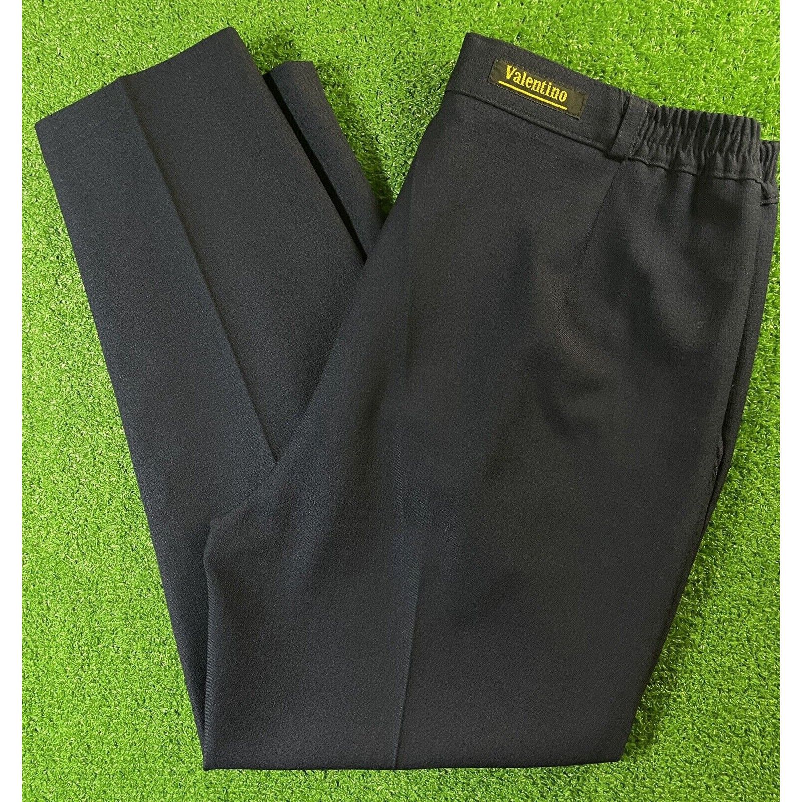 Valentino Vintage Valentino 32 Medium Slacks Trousers Pants Navy Blue Size US 32 / EU 48 - 1 Thumbnail