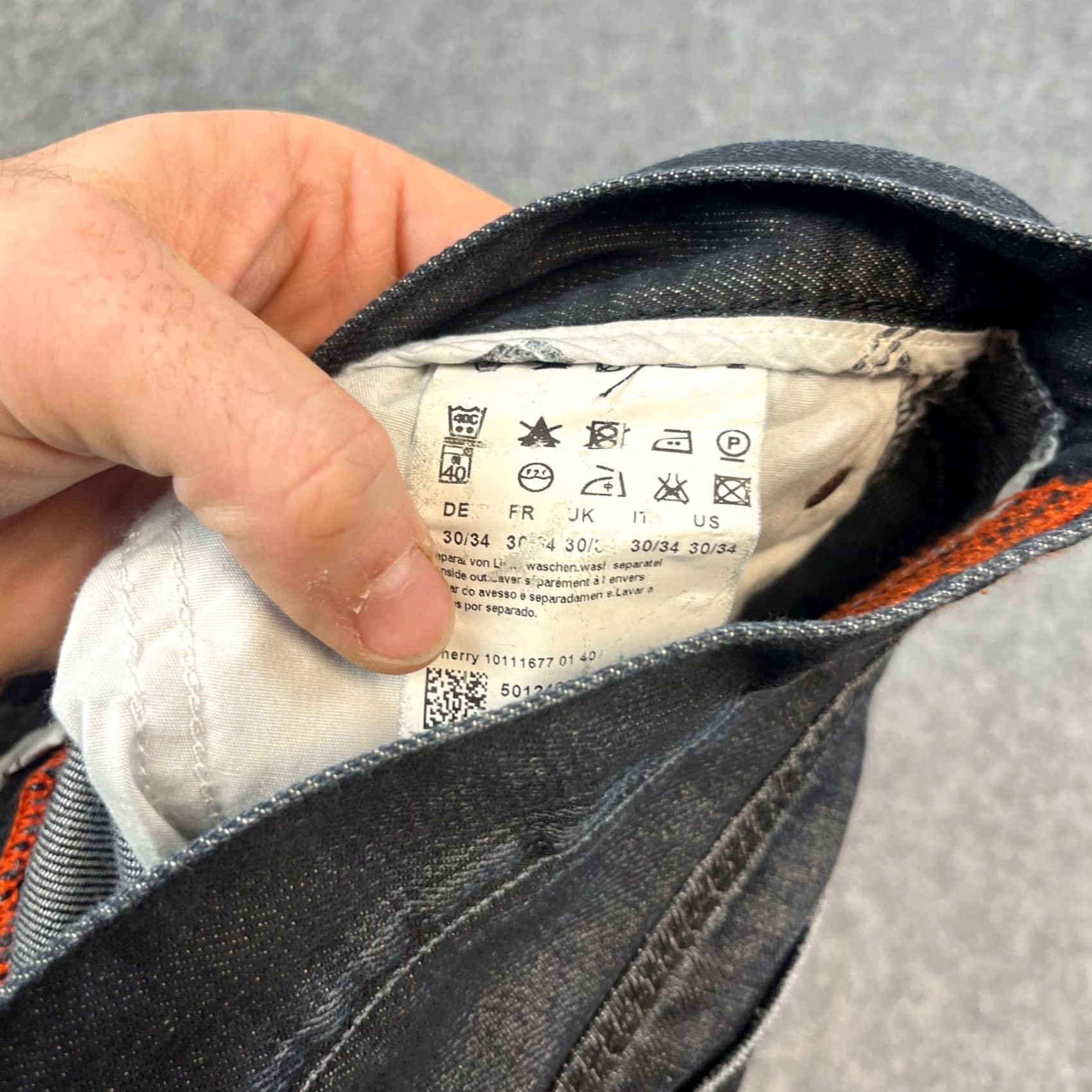 Hugo Boss HUGO BOSS Jeans Slim Bootcut 30 Womens Denim Grey Charcoal Wash 32 5-Pocket Design Comfort Easy Care Pockets Vintage: No Size 30" / US 8 / IT 44 - 7 Thumbnail