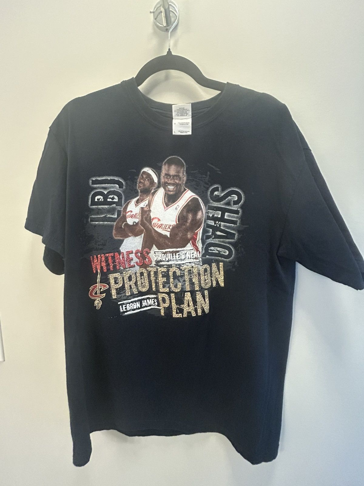NBA Vintage LeBron and Shaq Y2K Cavs Witness Protection Size US XL / EU 56 / 4 - 1 Thumbnail