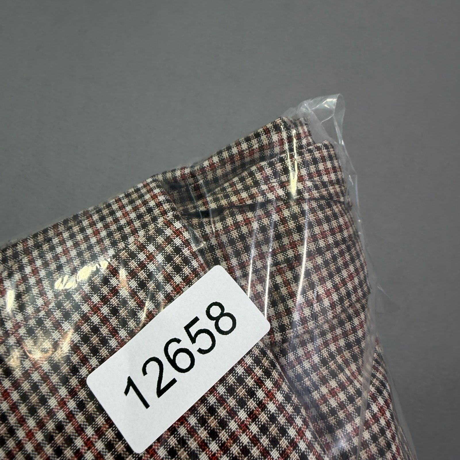 Vintage Vintage Plaid Trouser Pants Size 36x27 Measured 70s 80s Size US 36 / EU 52 - 9 Thumbnail