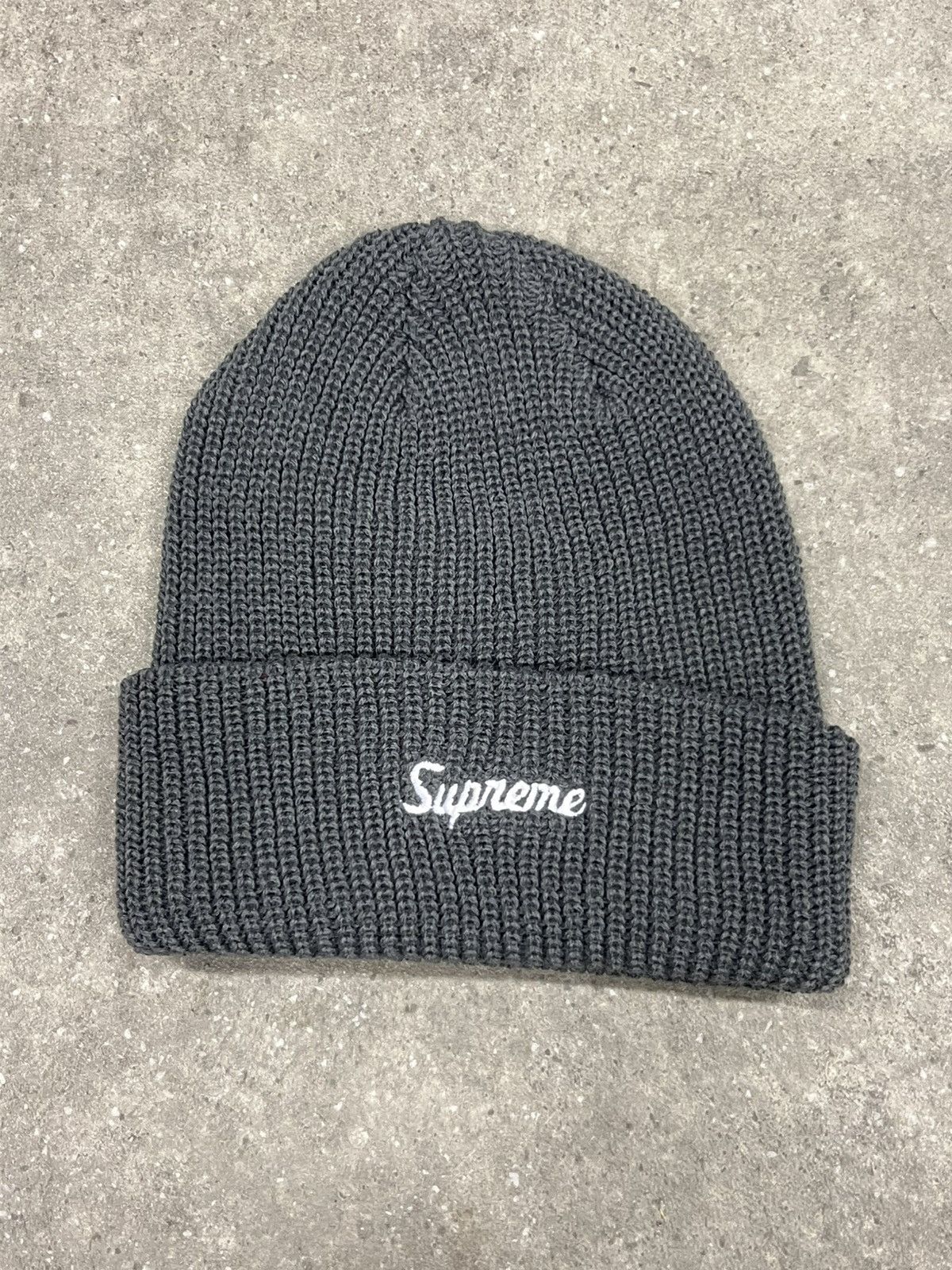 Supreme Brand new Supreme Grey Loose Gauge Beanie Size ONE SIZE - 2 Thumbnail