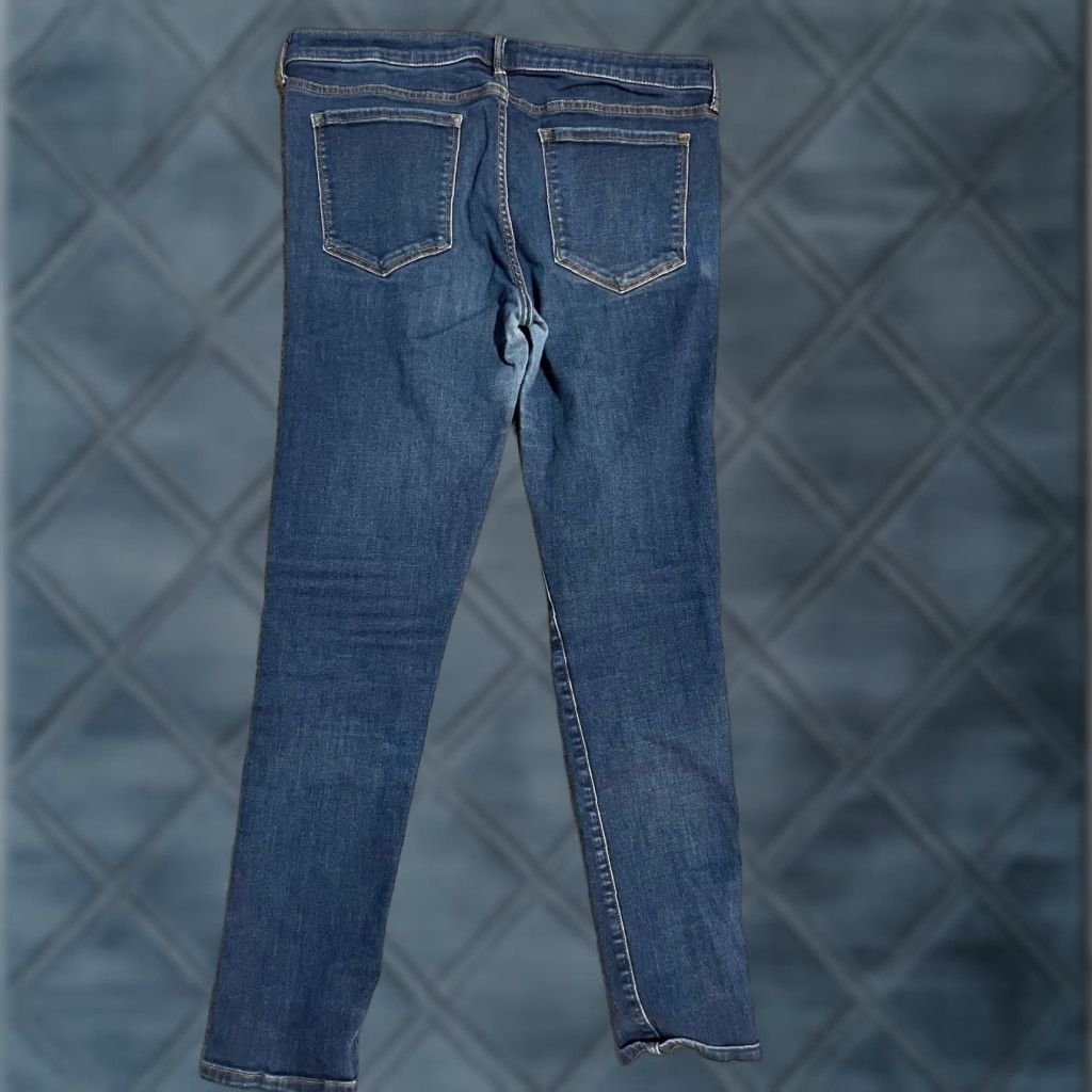 Banana Republic Banana Republic Womens Jeans Blue 32 Premium Denim Skinny Stretch Cotton Blend Jeans Women Size 32 Blue Stretch Size 24" / US 00 / IT 34 - 1 Thumbnail