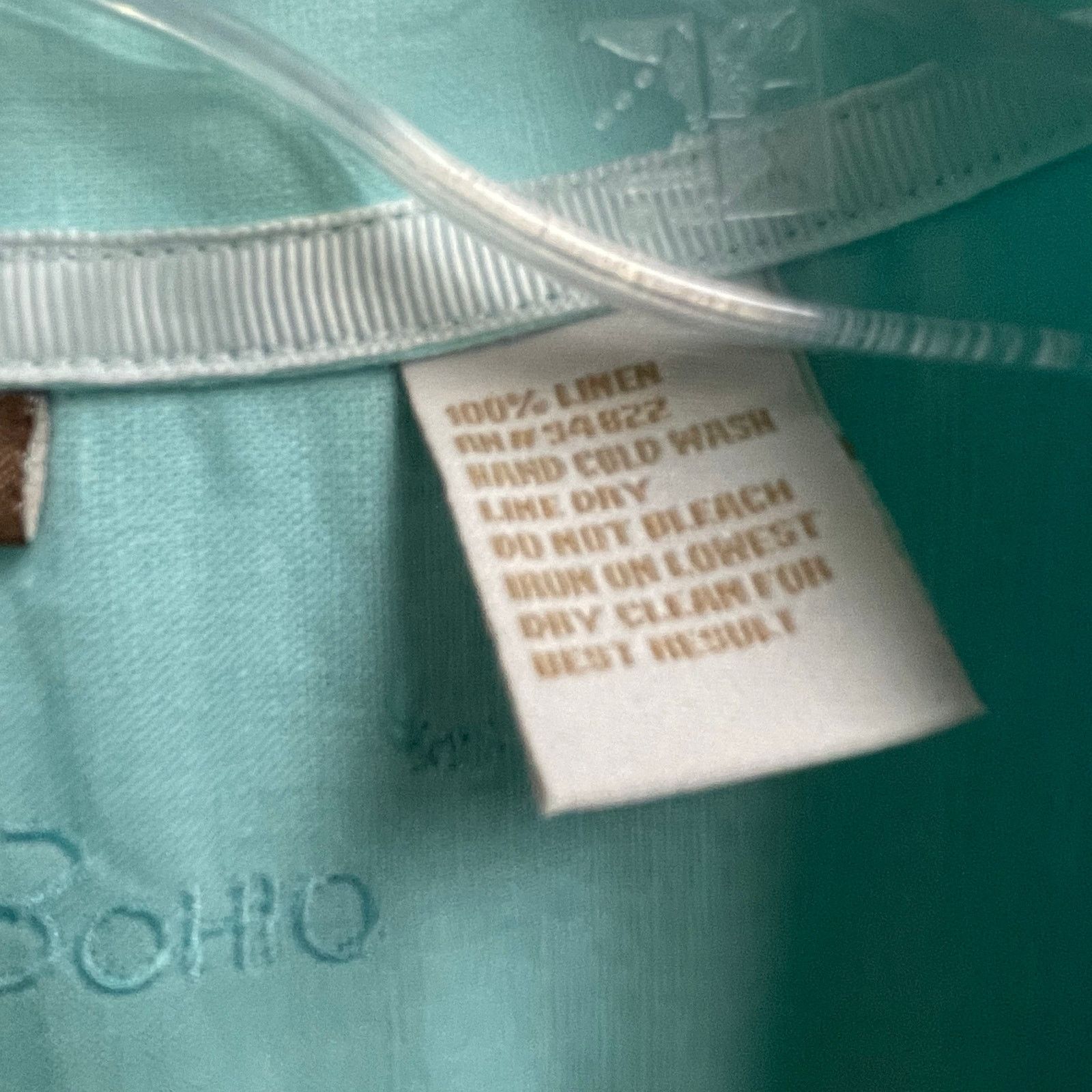 Other Bohio 100% Linen Guayabera Shirt XXL Short Sleeve Button Up Size US XXL / EU 58 / 5 - 4 Thumbnail
