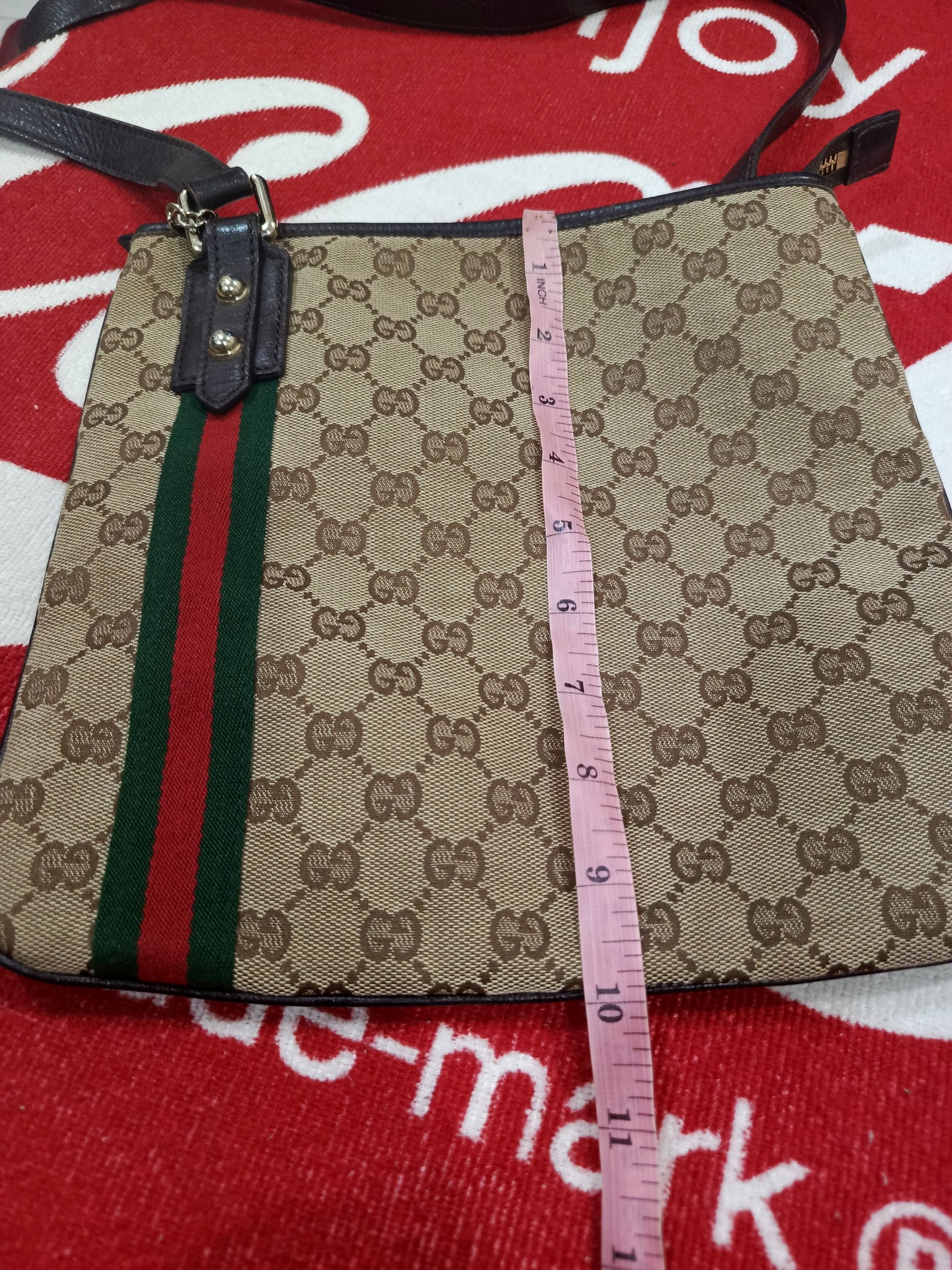 Gucci Gucci Brown GG Canvas Jolicoeur Crossbody Bag Size ONE SIZE - 20 Thumbnail