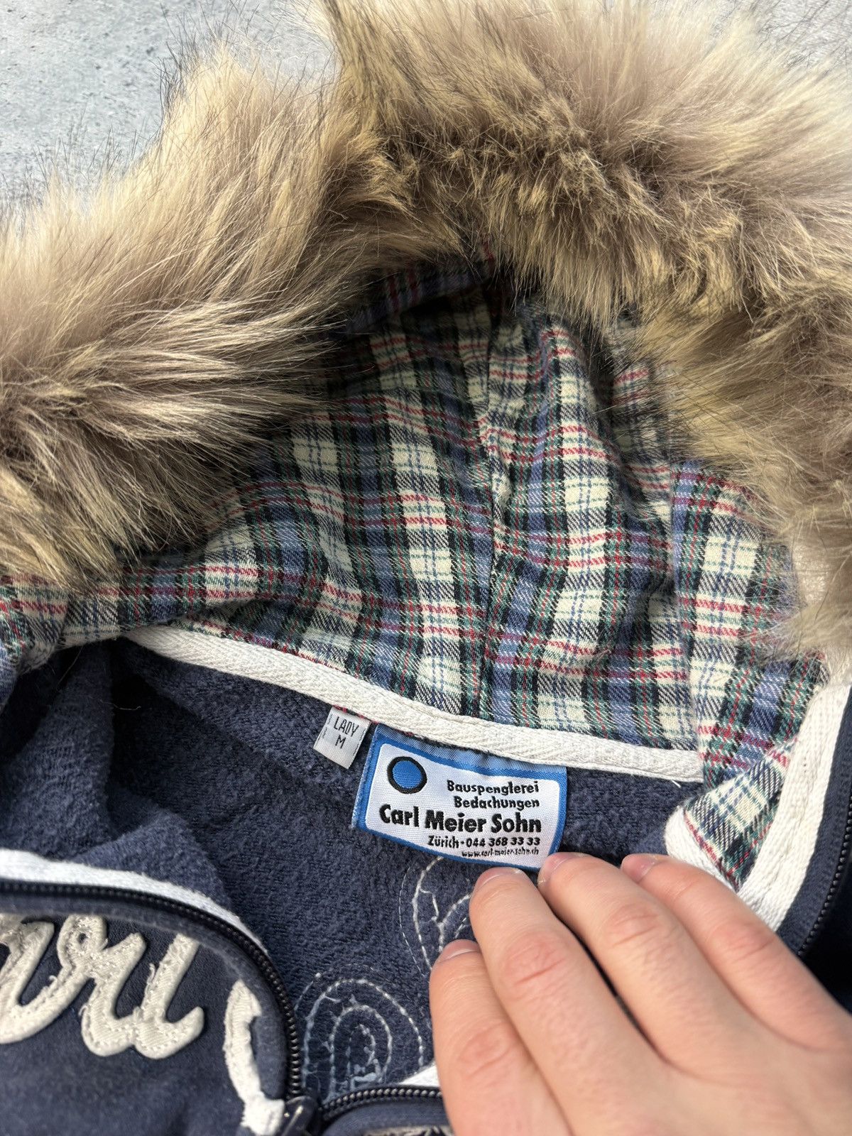 Hollister Y2K Hollister style Fur Hoodie Ifsixwasnine LGB Style Size US XS / EU 42 / 0 - 7 Thumbnail