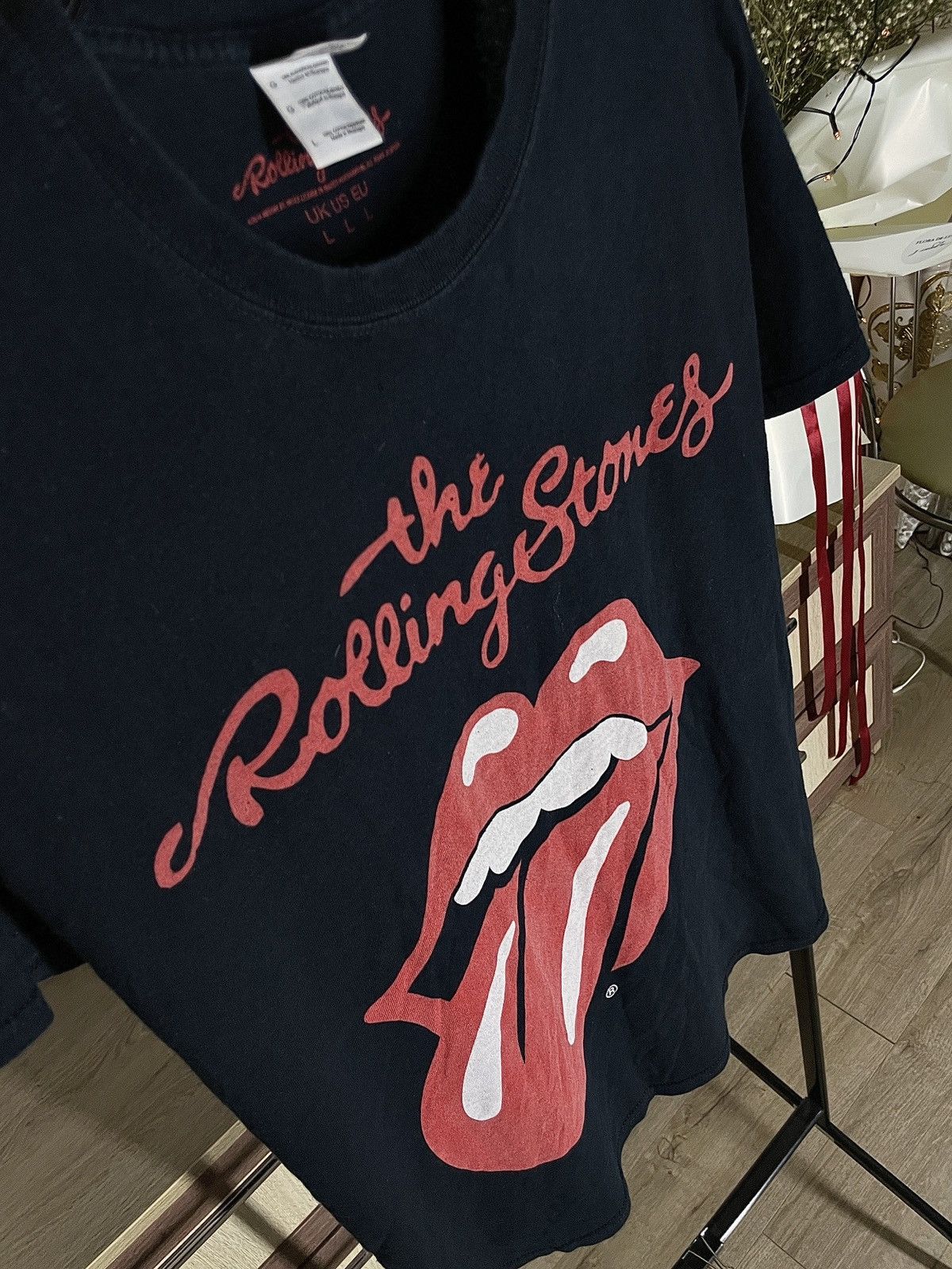 The Rolling Stones × Vintage Vintage Rolling Stones T shirt Size US L / EU 52-54 / 3 - 2 Thumbnail