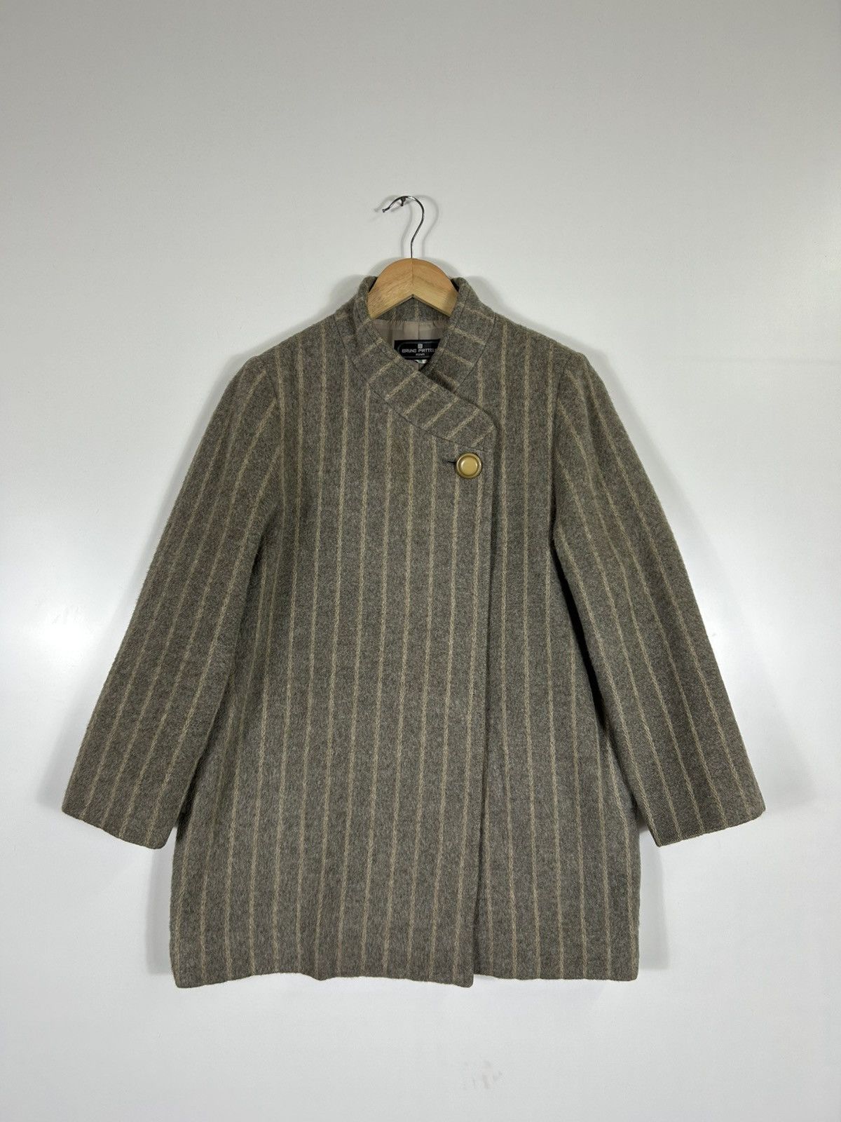 Bruno Piattelli × Vintage ⚡️Vintage Bruno Piattelli Wool Single Button Jacket Size M / US 6-8 / IT 42-44 - 1 Thumbnail