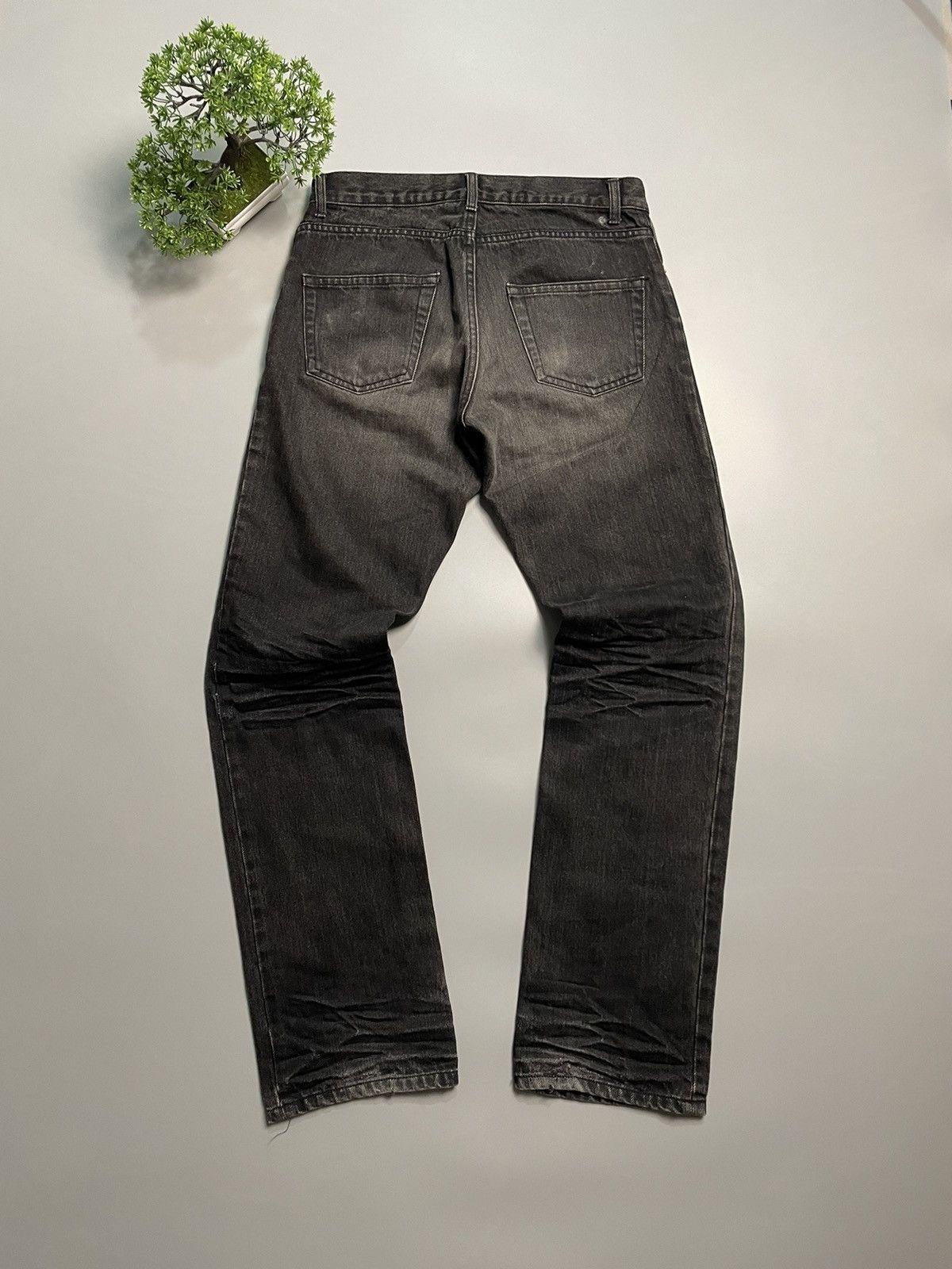 If Six Was Nine Yoshiyuki Konishi Black Washed Denim Size US 32 / EU 48 - 12 Thumbnail