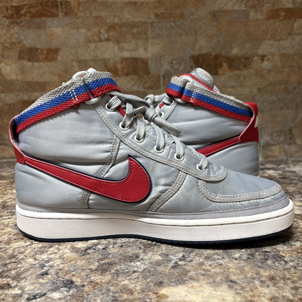 Nike Nike Vandal High Supreme QS OG Metallic Silver Red Size 7 Size US 7 / EU 40 - 6 Thumbnail