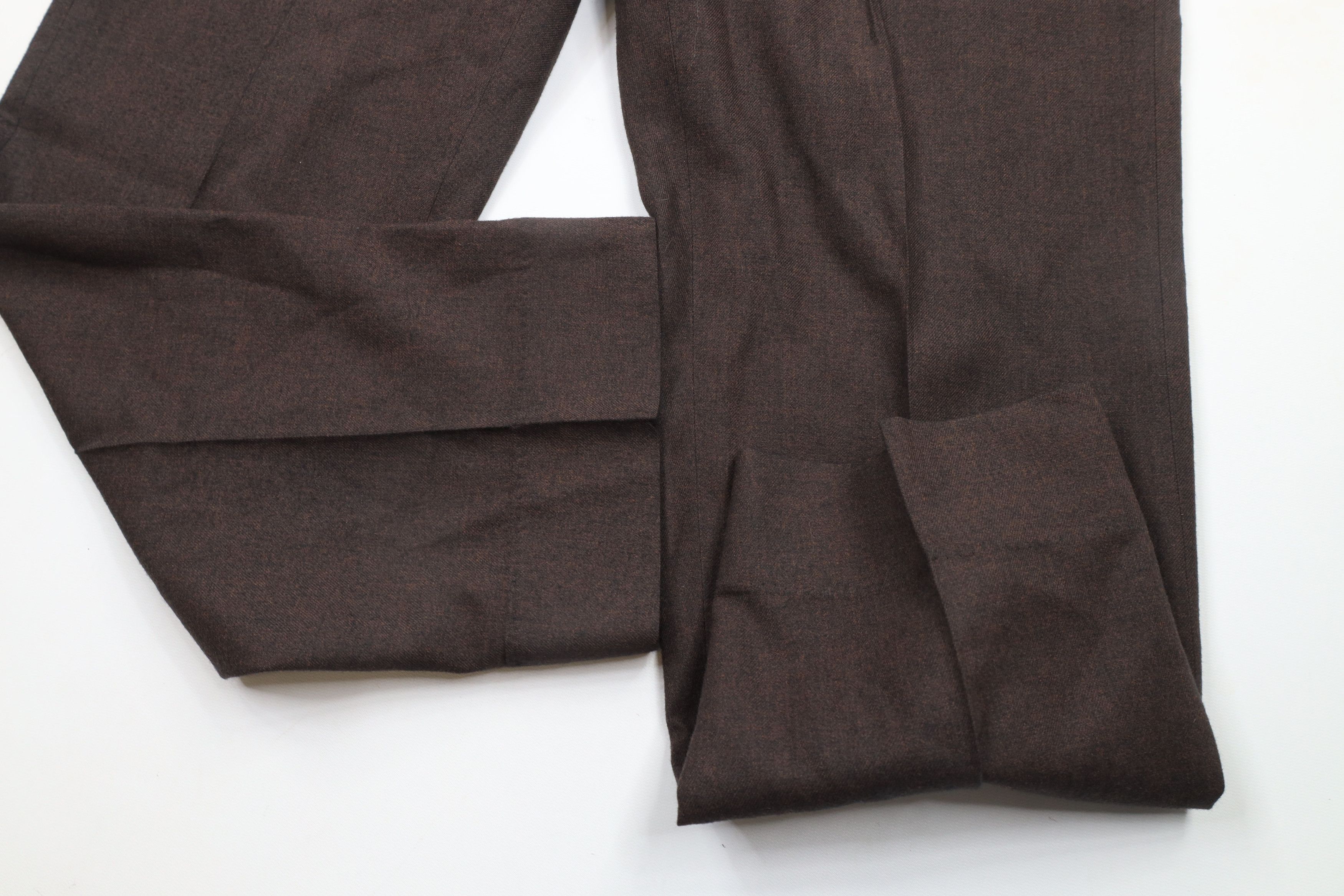 Vintage Vintage 50s 60s Streetwear Trousers Pants Heather Brown USA Size US 34 / EU 50 - 5 Thumbnail